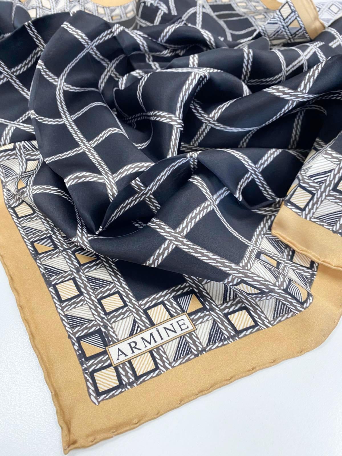 Armine Silk Scarf 2022 Spring-Summer - 8756D-09 - Twill