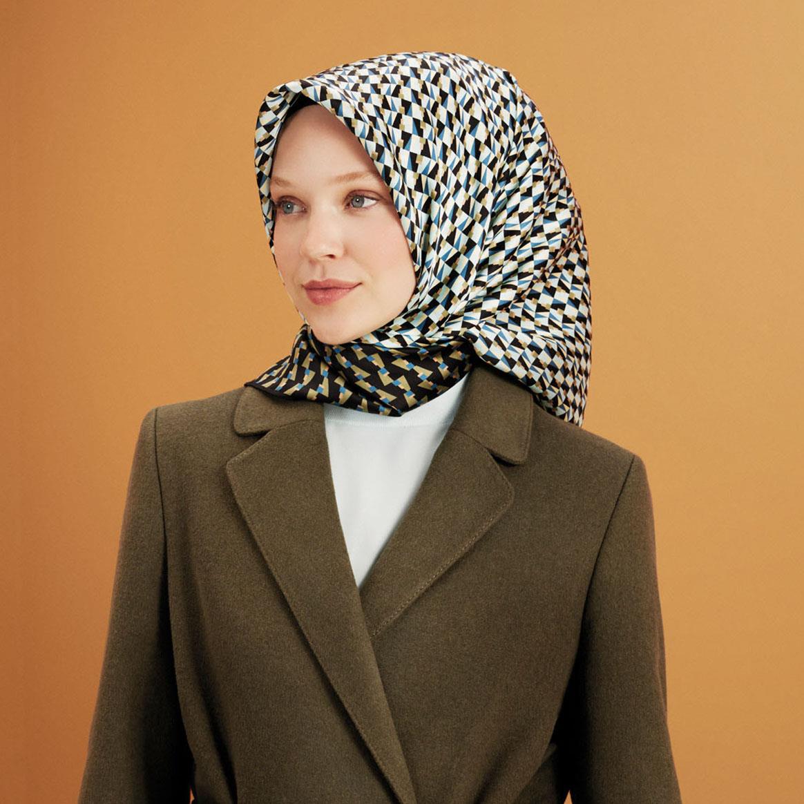 Armine İpek Eşarp - 8812D-04 - Tivil