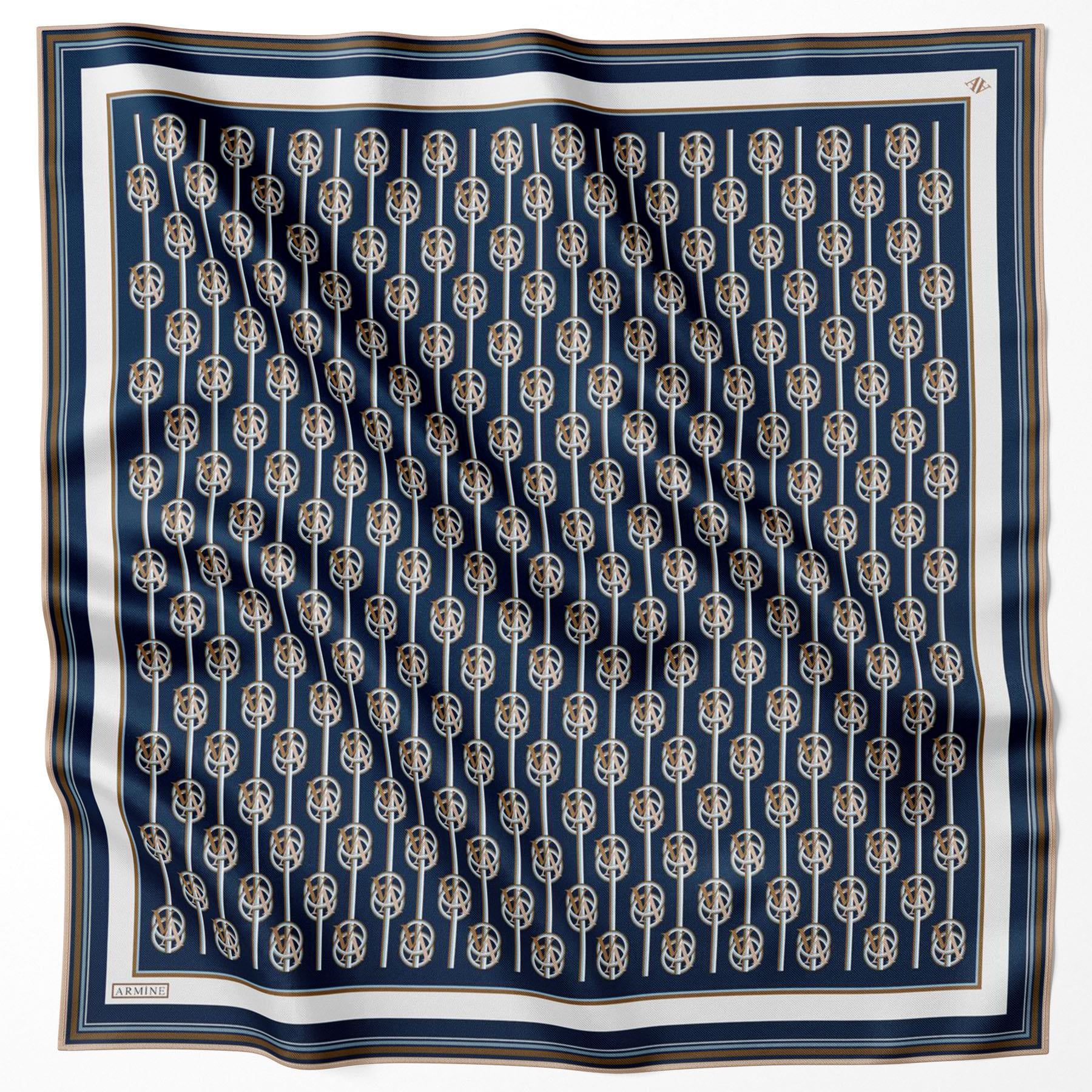 Armine İpek Eşarp - 8822D-07 - Tivil