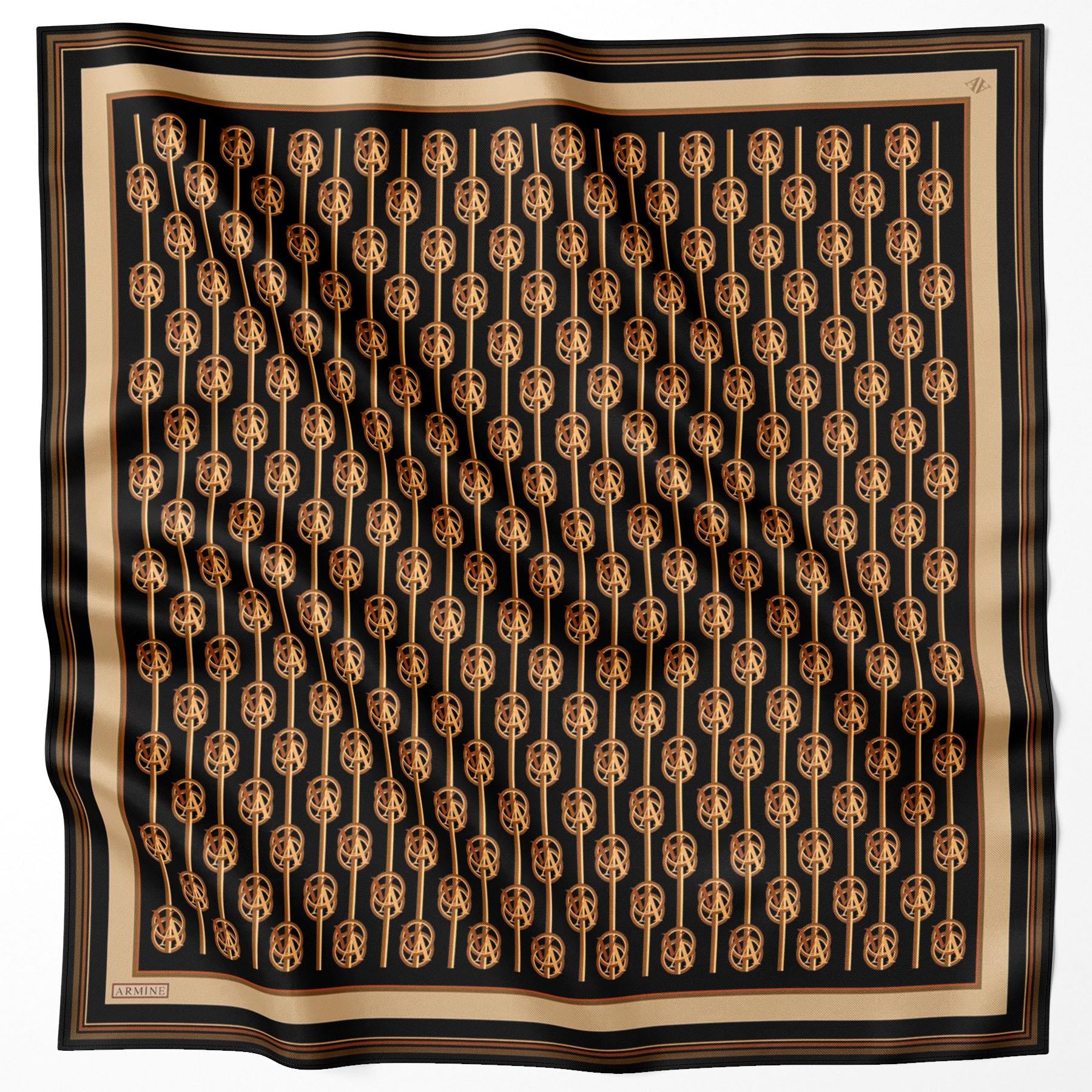 Armine İpek Eşarp - 8822D-09 - Tivil