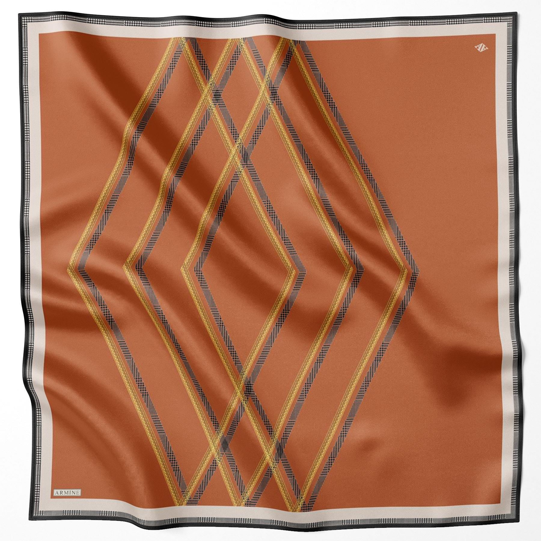Armine Silk Scarf 2022/2023 Fall Winter - 8833D-52 - Satin
