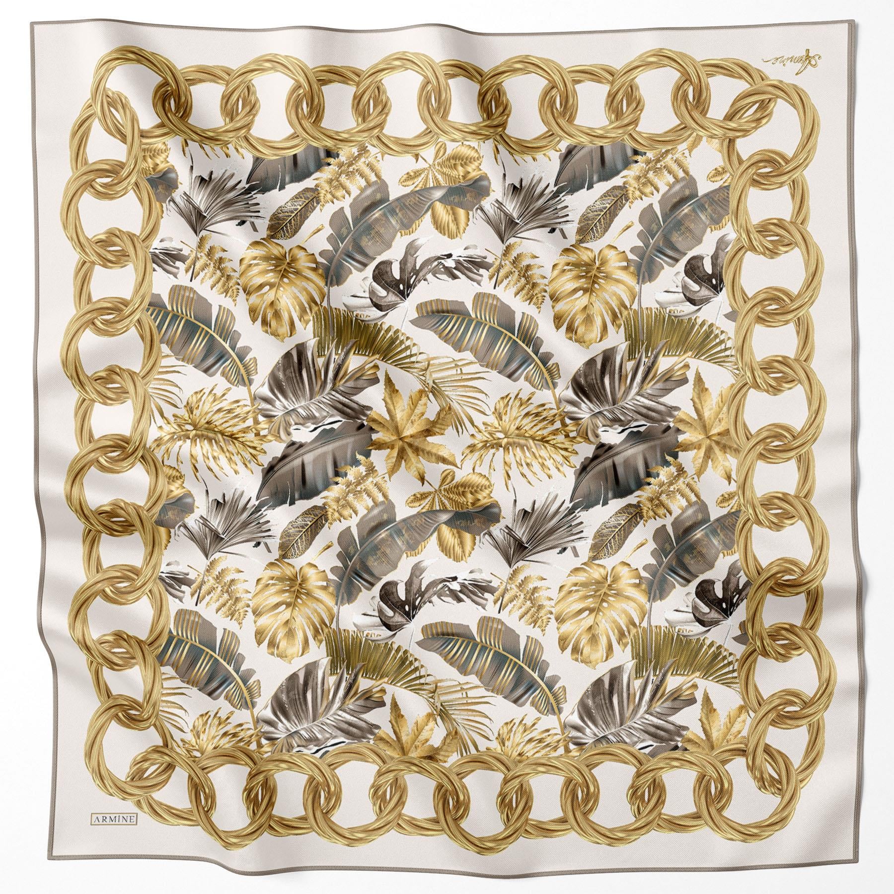 Armine Silk Scarf 2022/2023 Fall Winter - 8842D-04 - Satin