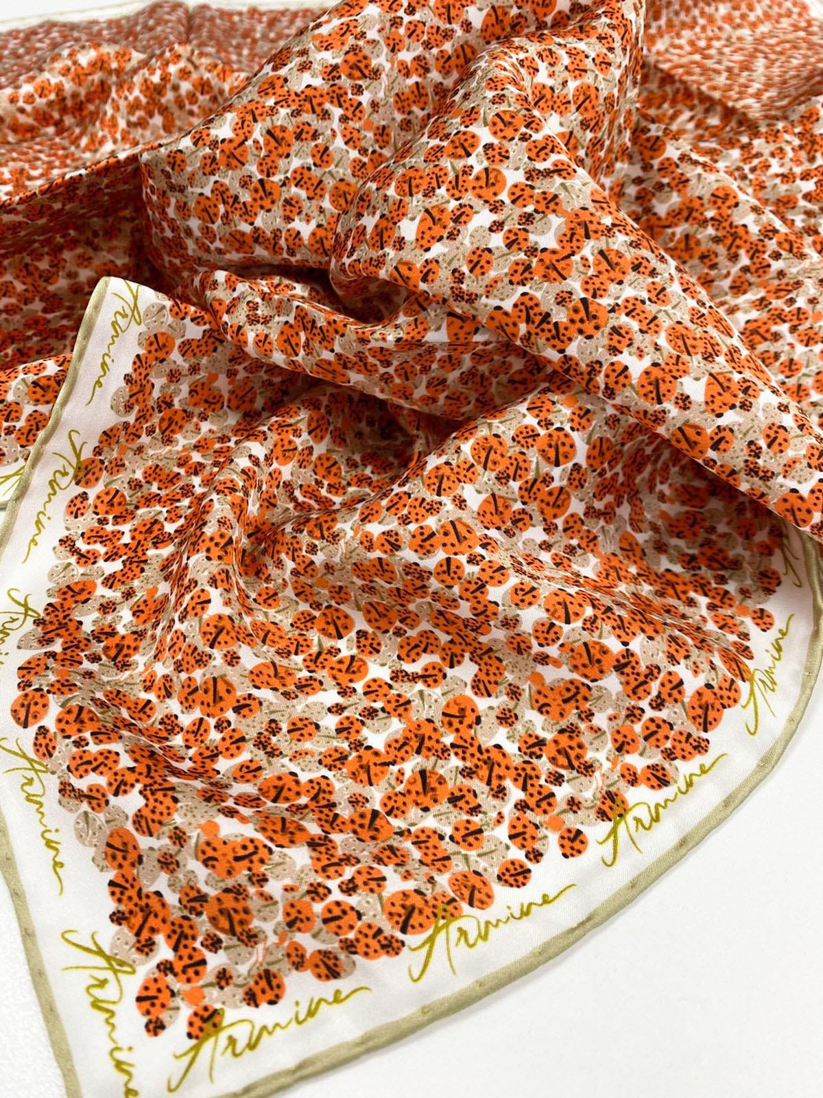 Armine Silk Scarf - 8947D-52 - Satin