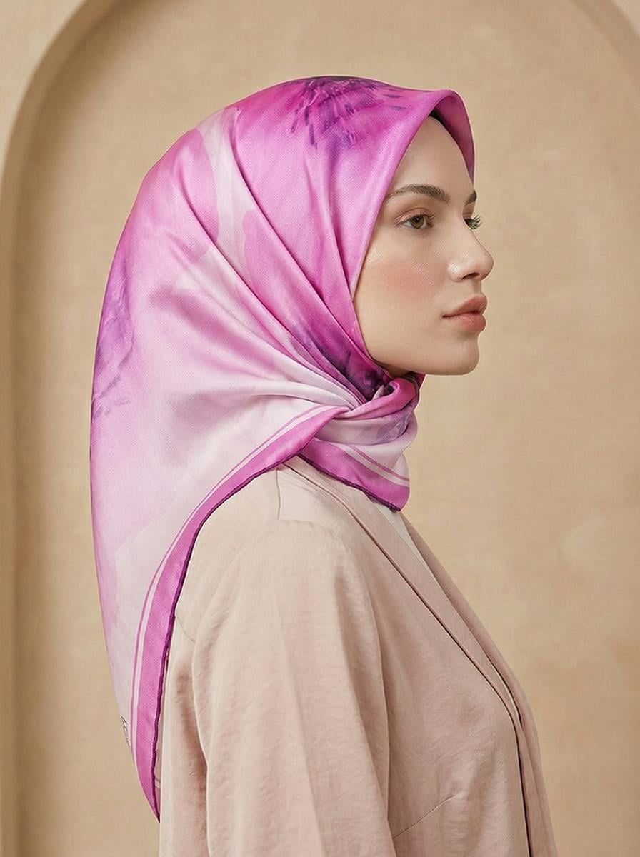 Armine İpek Eşarp - 9100D-04 - Tivil