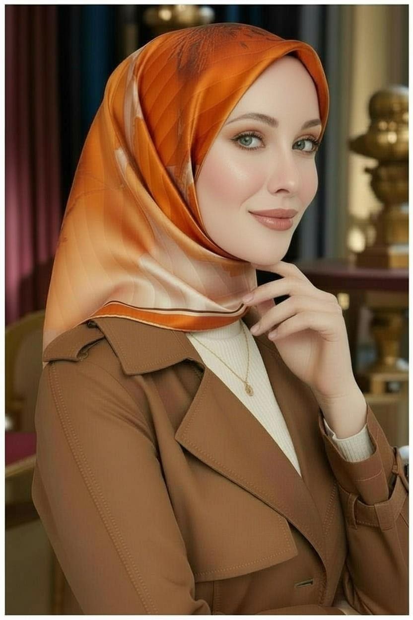 Armine İpek Eşarp - 9100D-31 - Sura