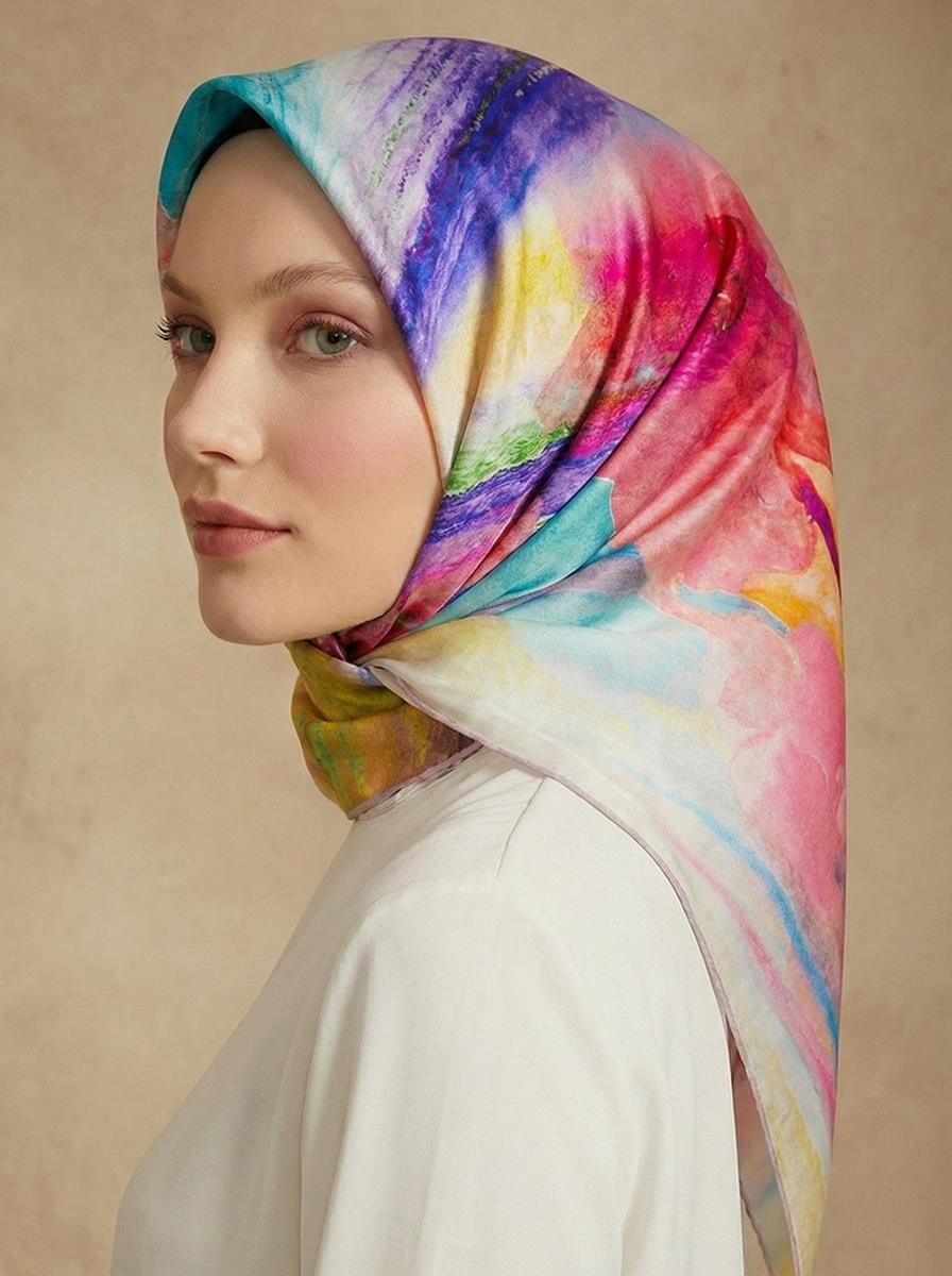 Armine İpek Eşarp - 9102D-82 - Sura