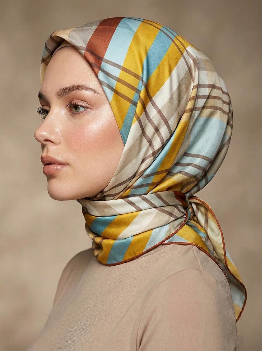 Armine İpek Eşarp - 9107D-32 - Sura