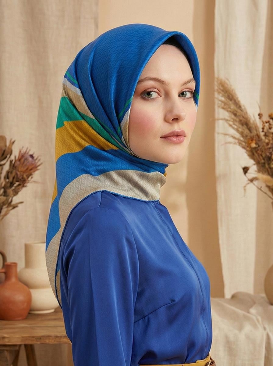 Armine İpek Eşarp - 9111D-85 - Tivil