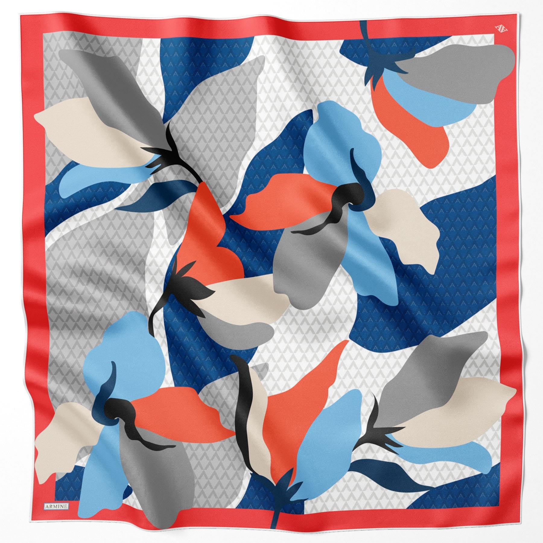 Armine Silk Scarf - 9119D-53 - Twill