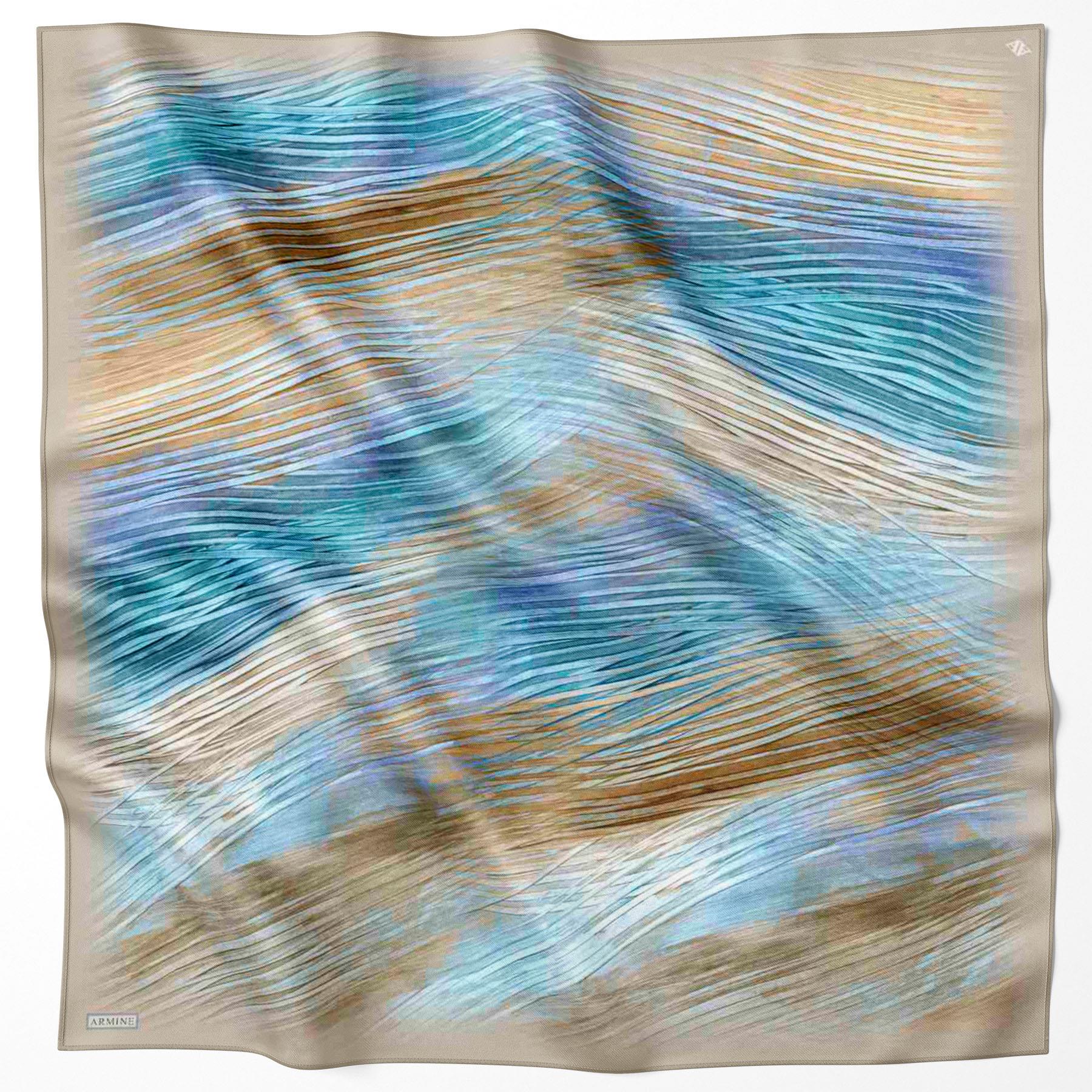 Armine Silk Scarf - 9143D-04 - Twill