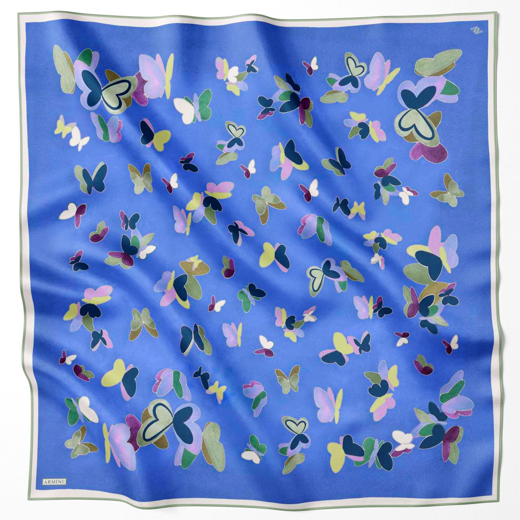 Armine Silk Scarf - 9146D-81 - Twill