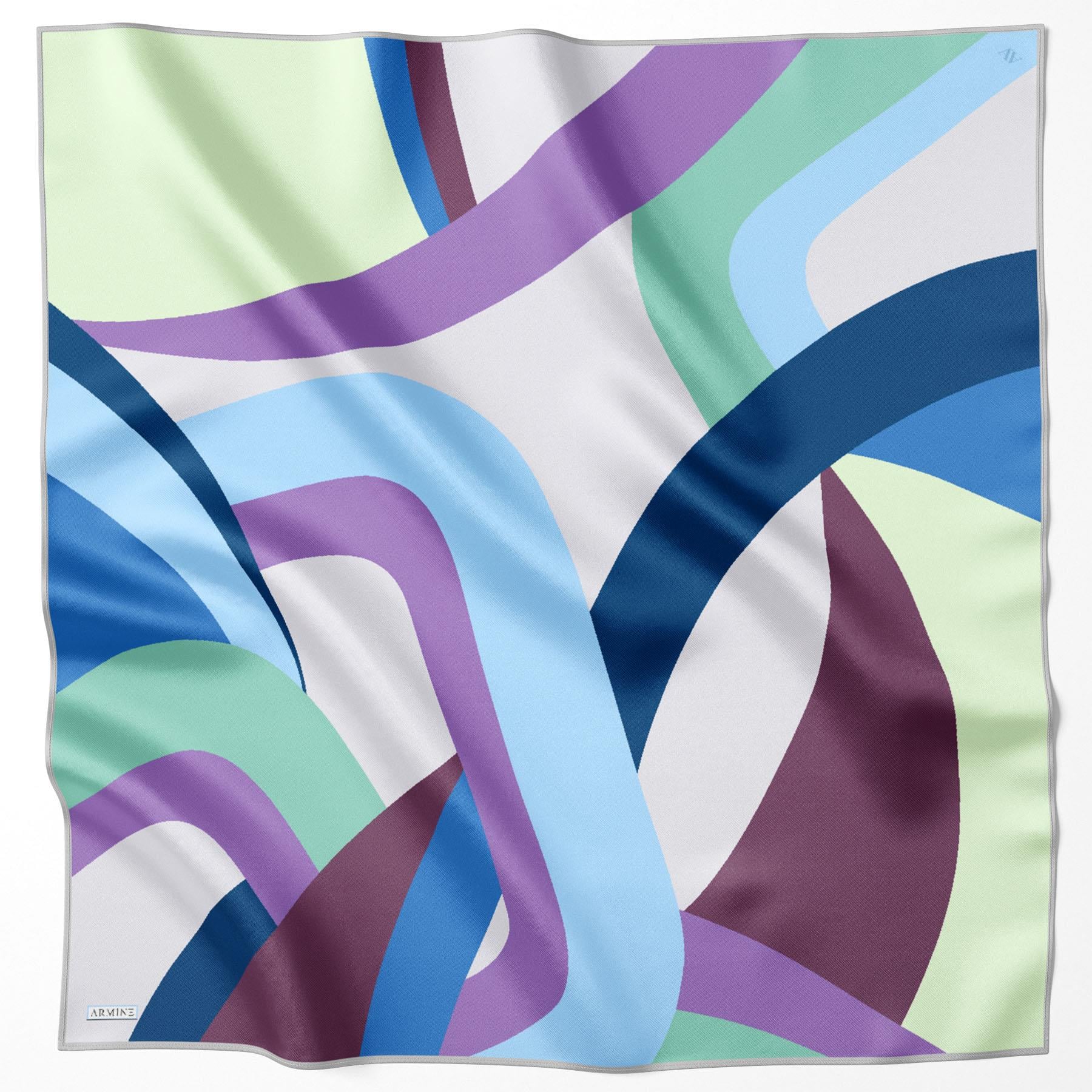 Armine Silk Scarf - 9148D-31 - Satin