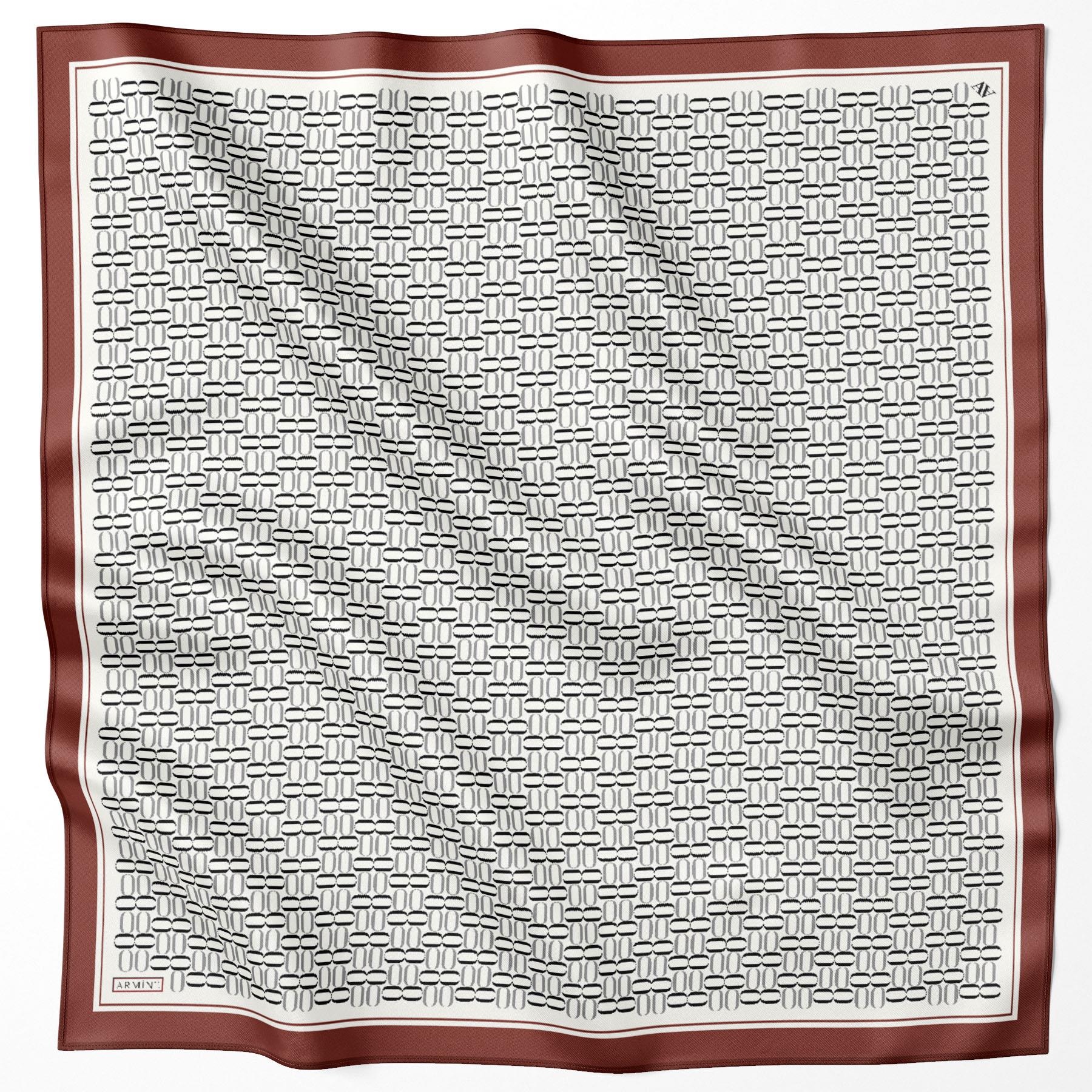 Armine Silk Scarf - 9149D-09 - Twill