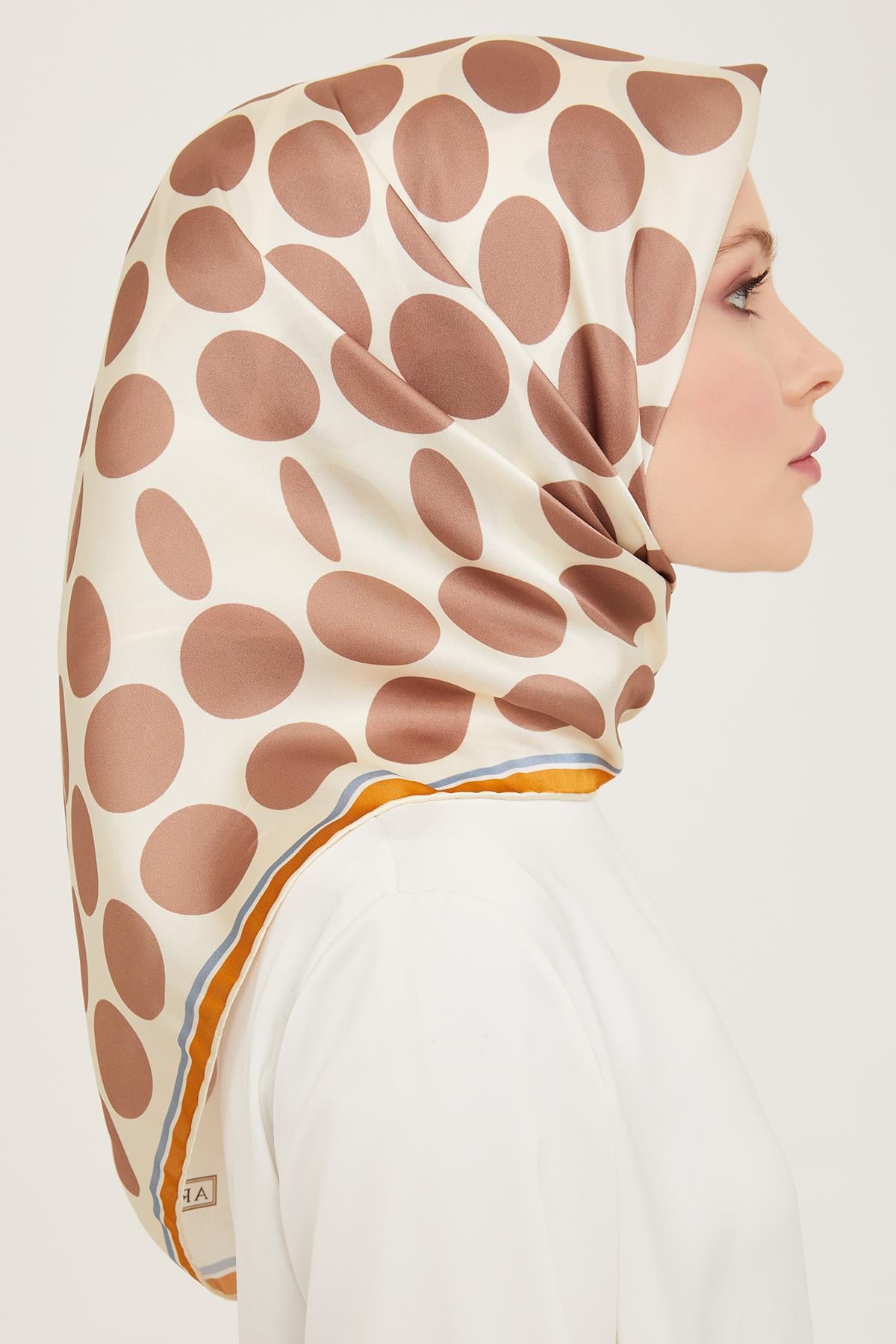 Armine İpek Eşarp - 9156D-54 - Tivil