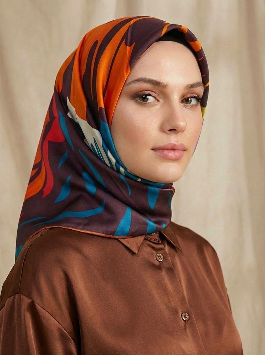 Armine İpek Eşarp - 9170D-81 - Sura