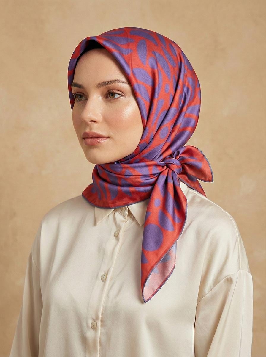 Armine İpek Eşarp - 9174D-55 - Tivil