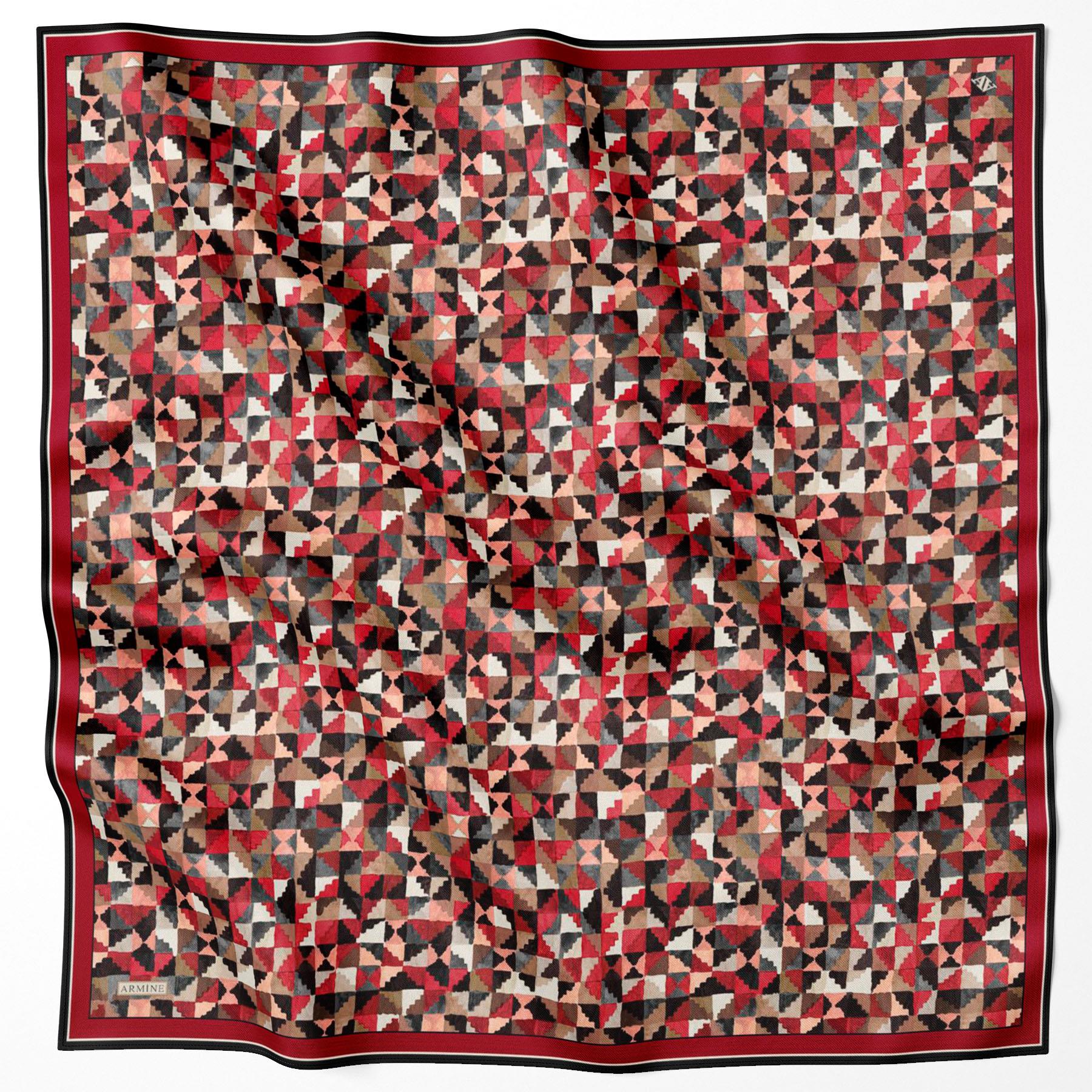 Armine İpek Eşarp - 9214D-07 - Tivil