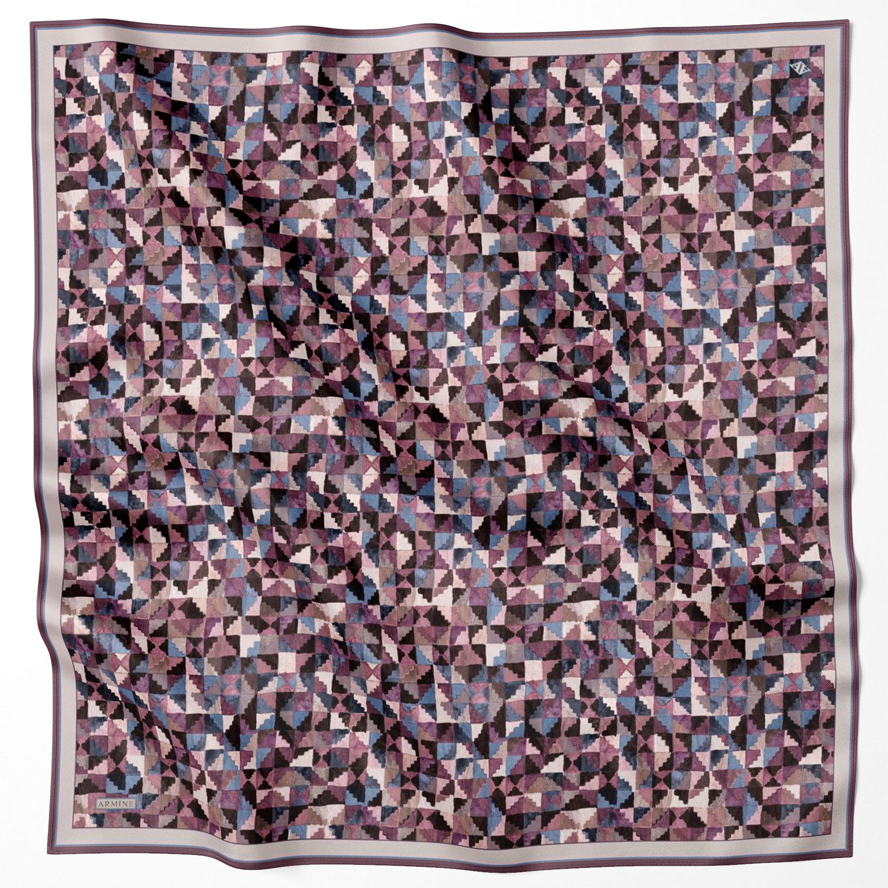 Armine İpek Eşarp - 9214D-83 - Tivil
