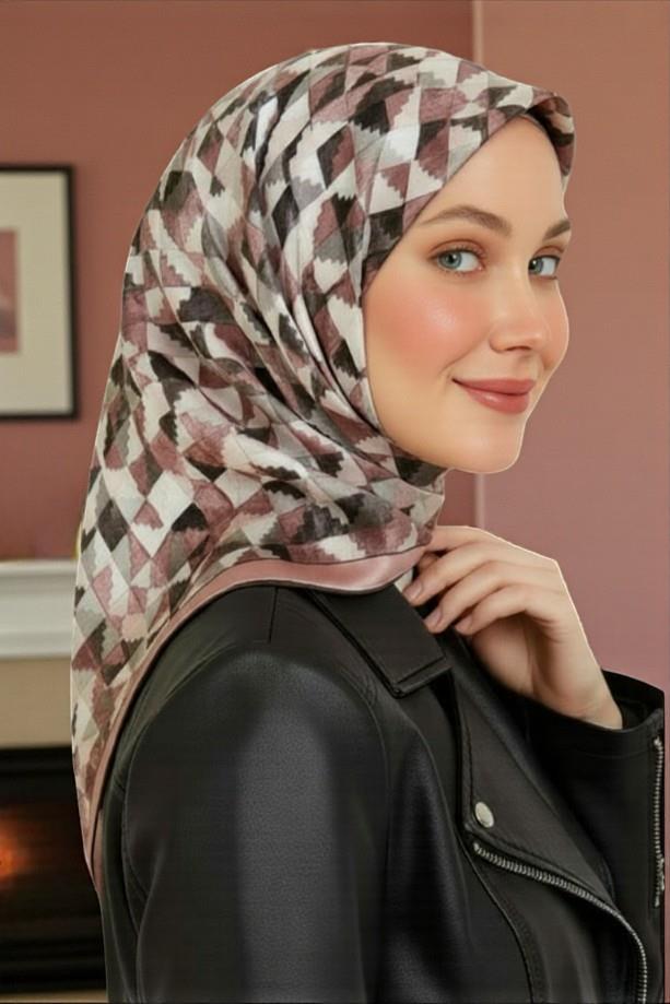 Armine İpek Eşarp - 9214D-86 - Tivil