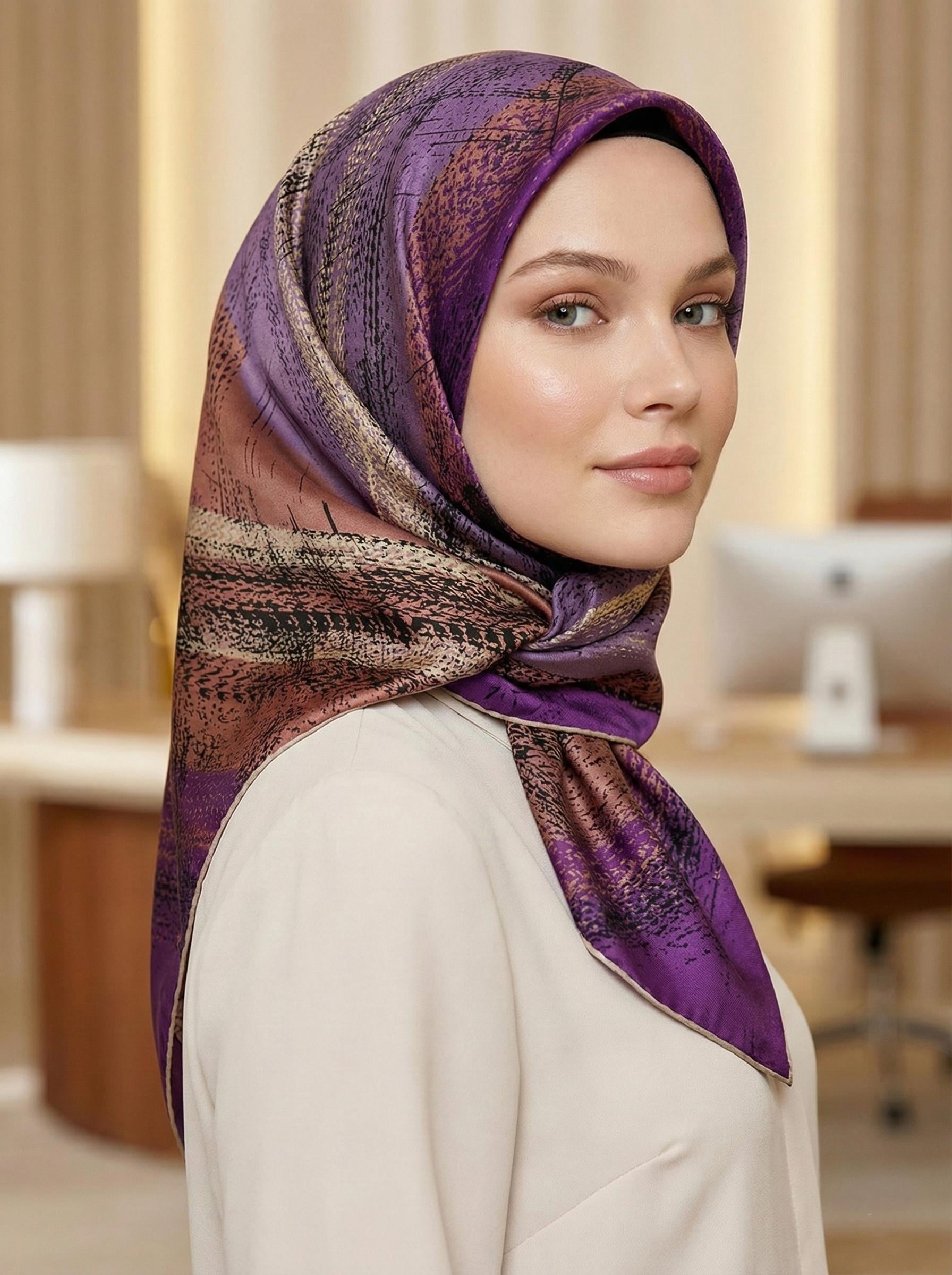 Armine Silk Scarf 2024/2025 Fall-Winter - 9236D-33 - Twill