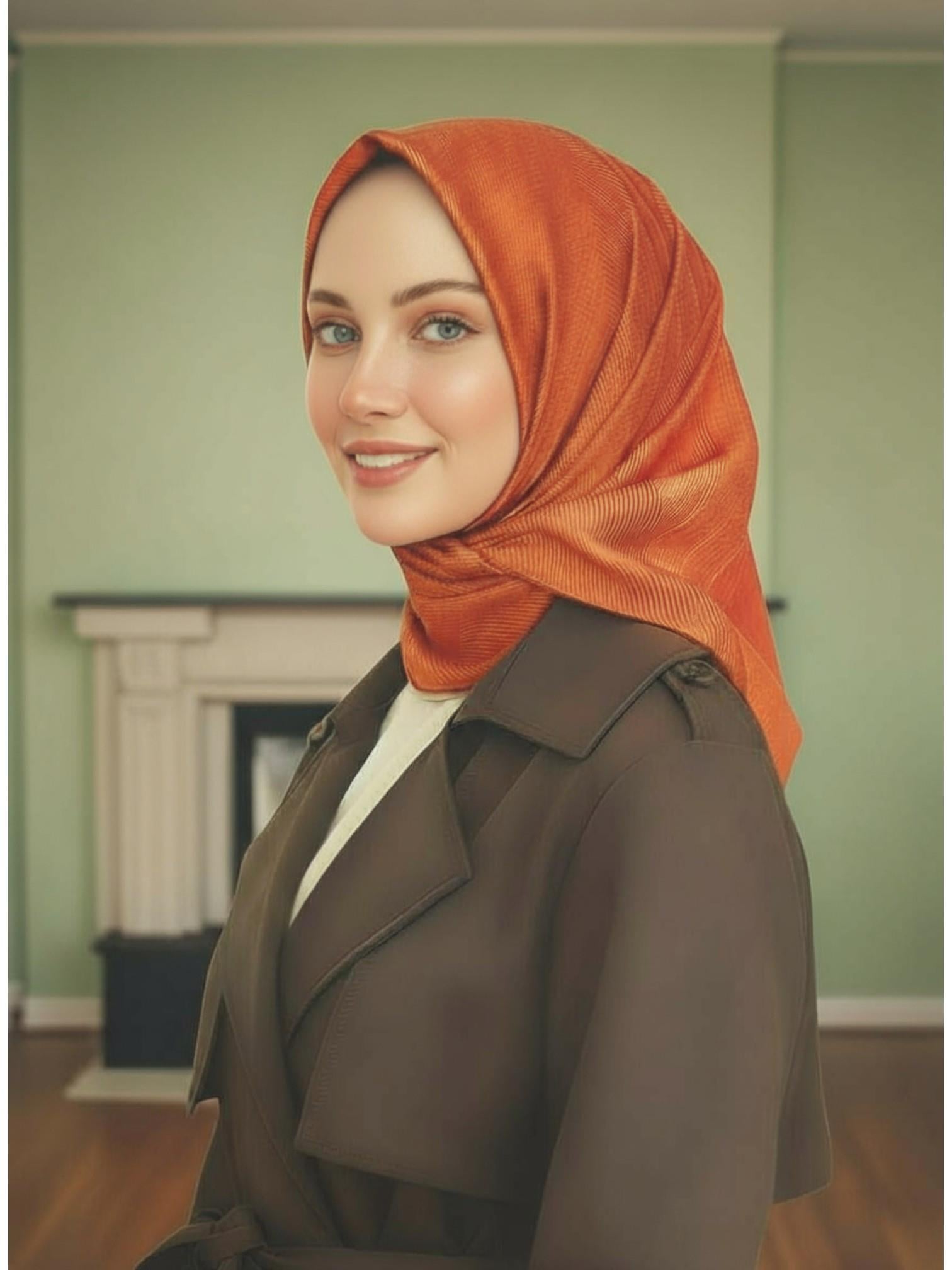 Armine İpek Eşarp - 9237D-05 - Tivil