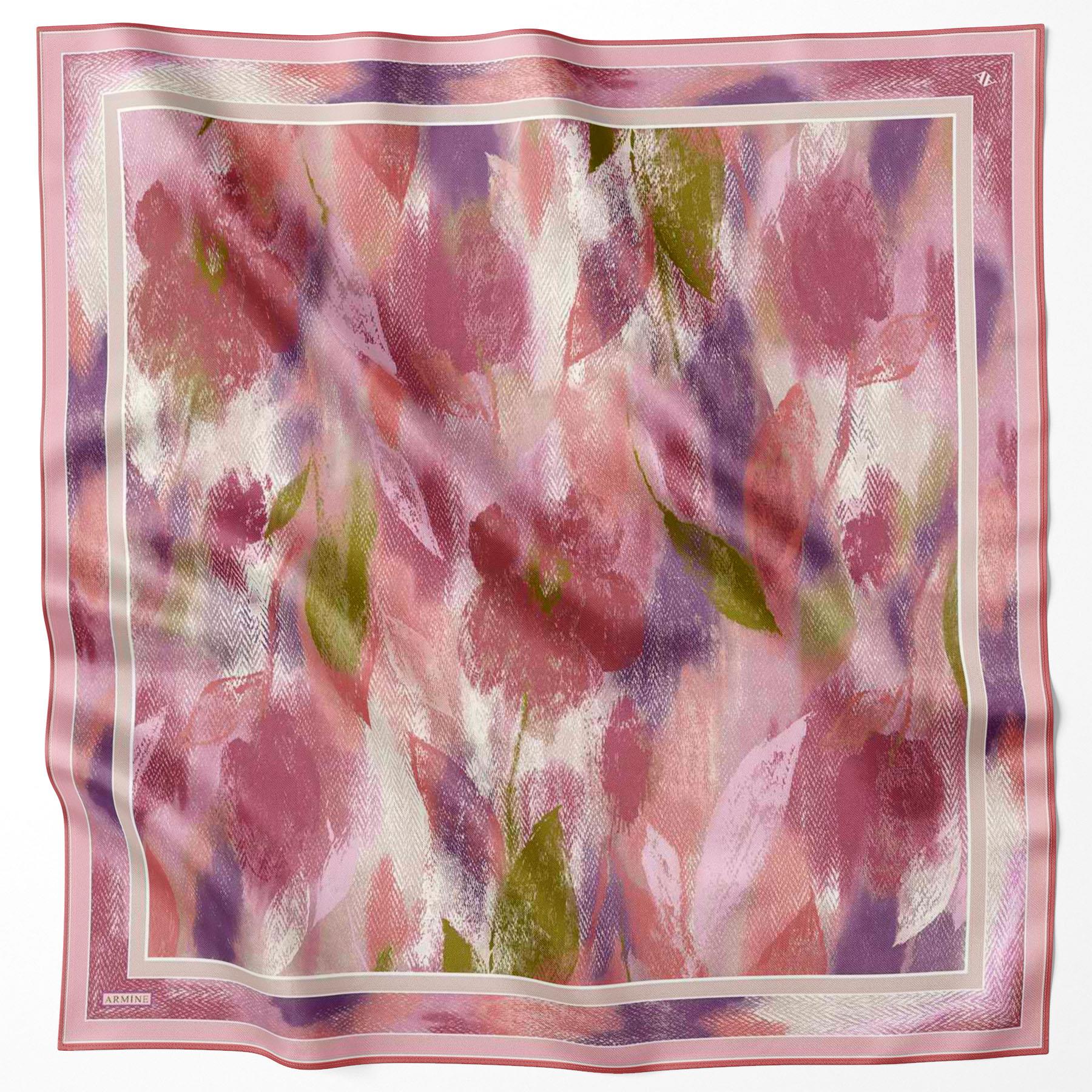 Armine Silk Scarf 2024/2025 Fall-Winter - 9240D-01 - Satin