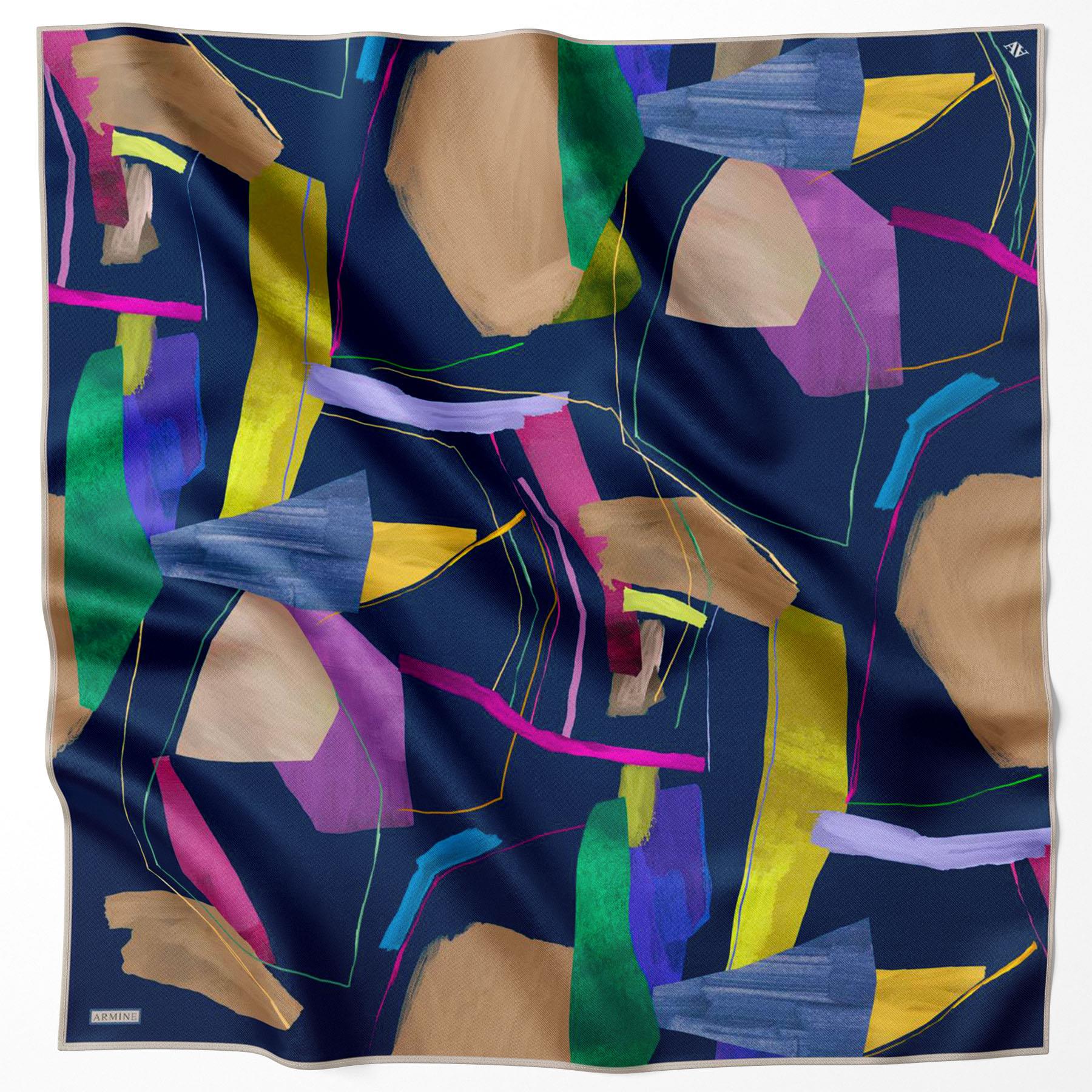 Armine Silk Scarf 2024/2025 Fall-Winter - 9241D-80 - Twill