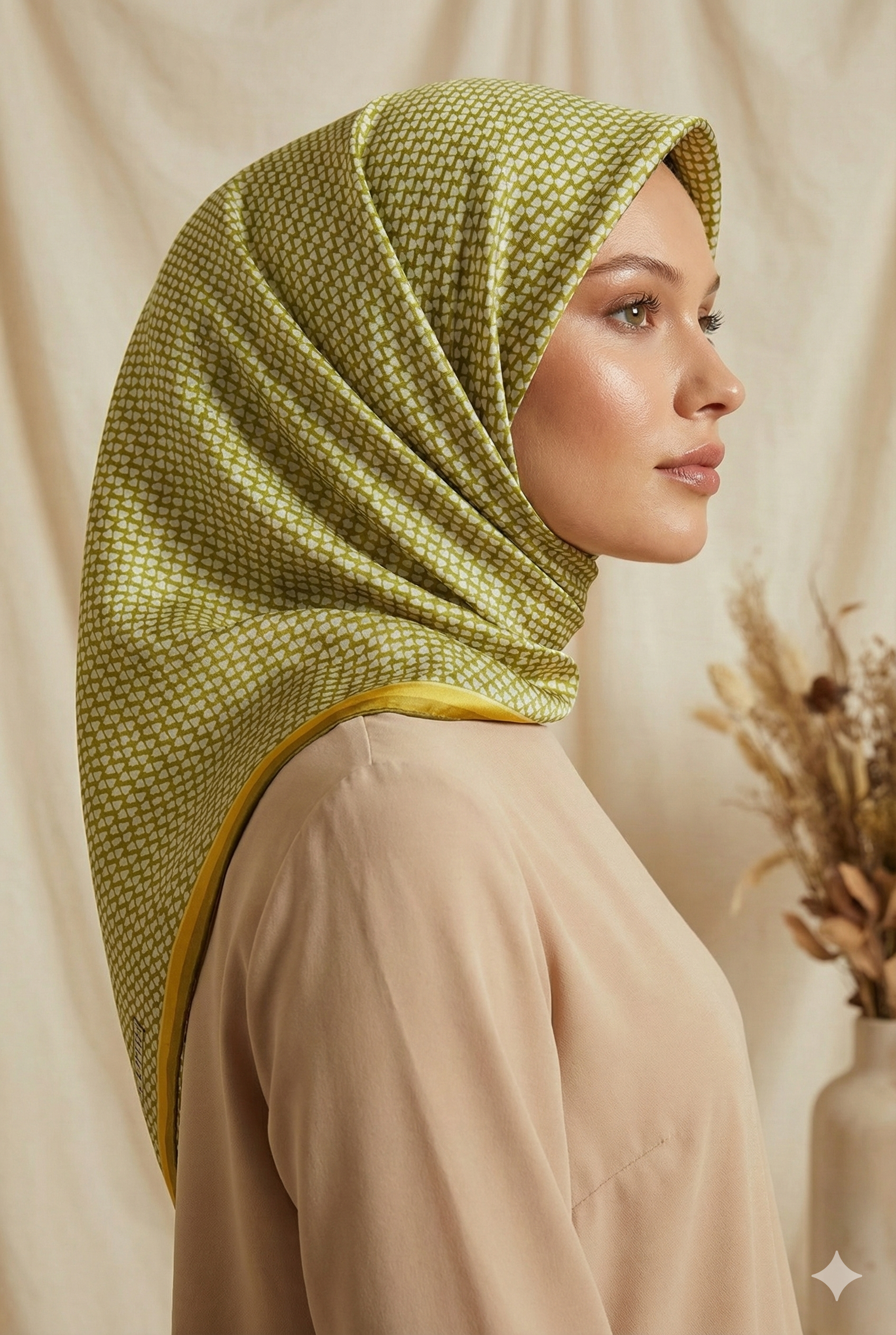Armine İpek Eşarp - 9243D-32 - Tivil
