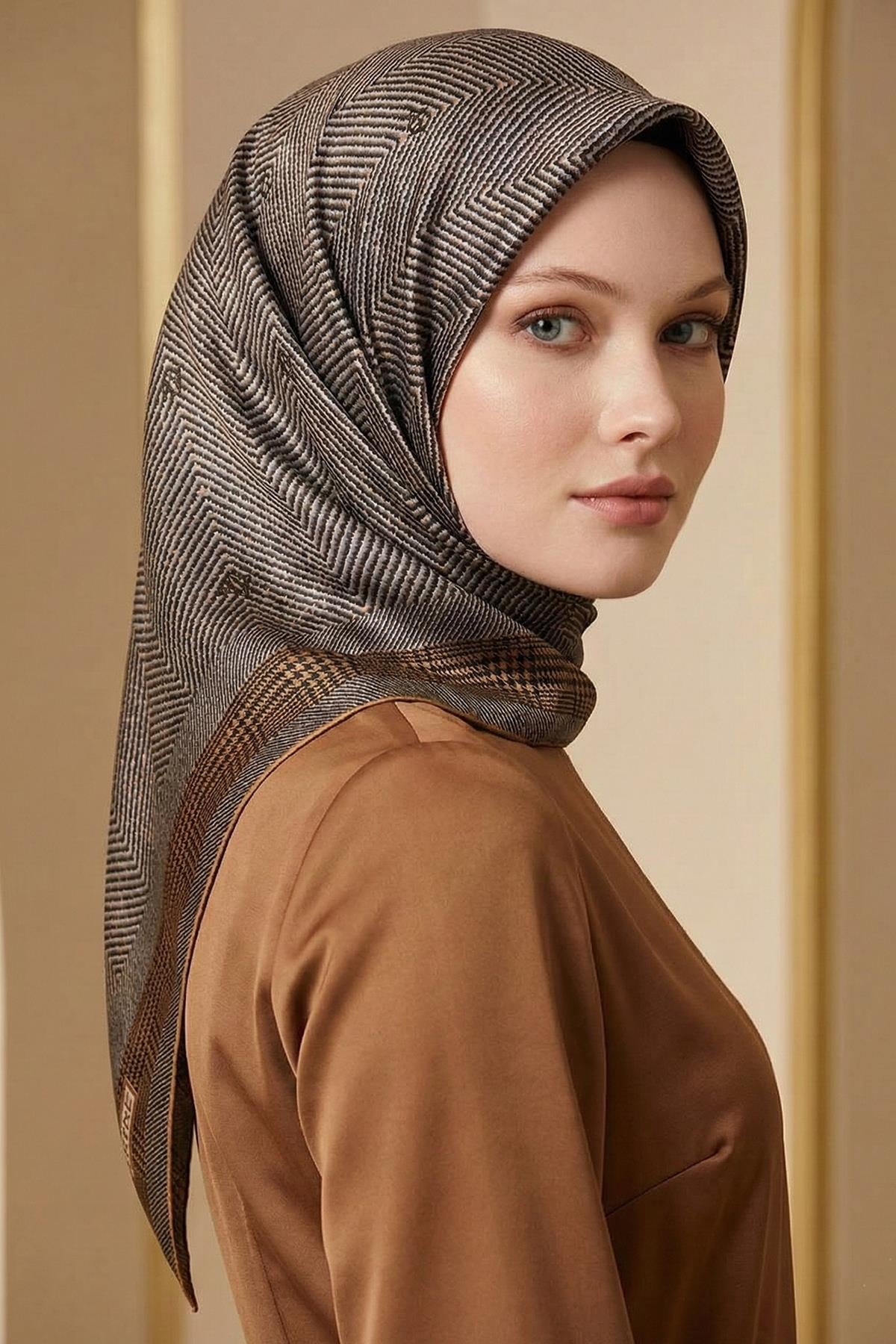 Armine İpek Eşarp - 9252D-03 - Tivil