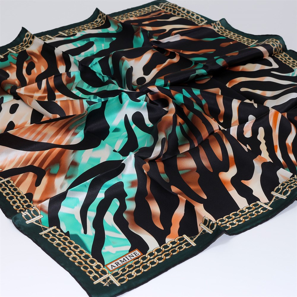 Armine Silk Scarf - 1023D 02 - Satin