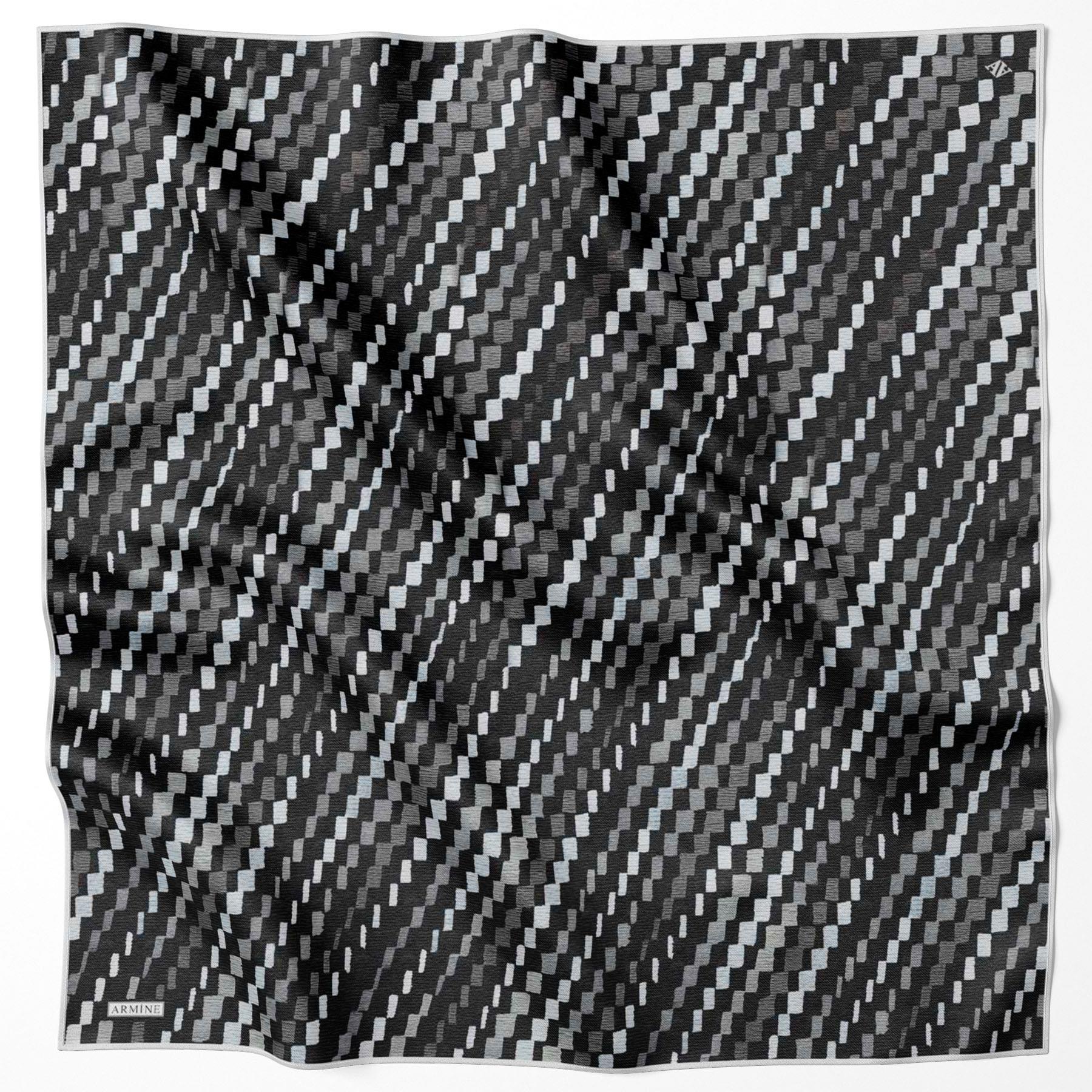 Armine İpek Eşarp - Nostalji Serisi - 8954D-02 - Tivil