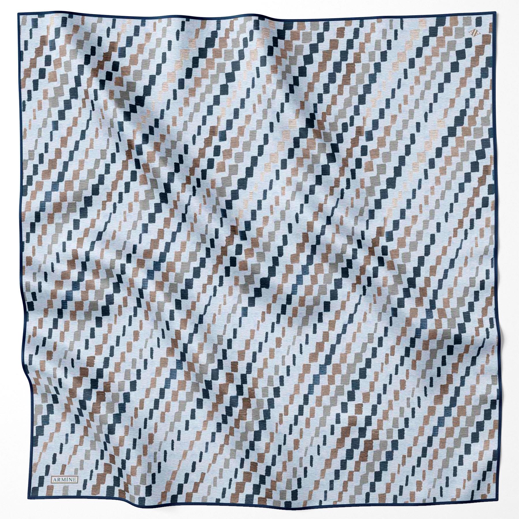 Armine İpek Eşarp - Nostalji Serisi - 8954D-03 - Tivil