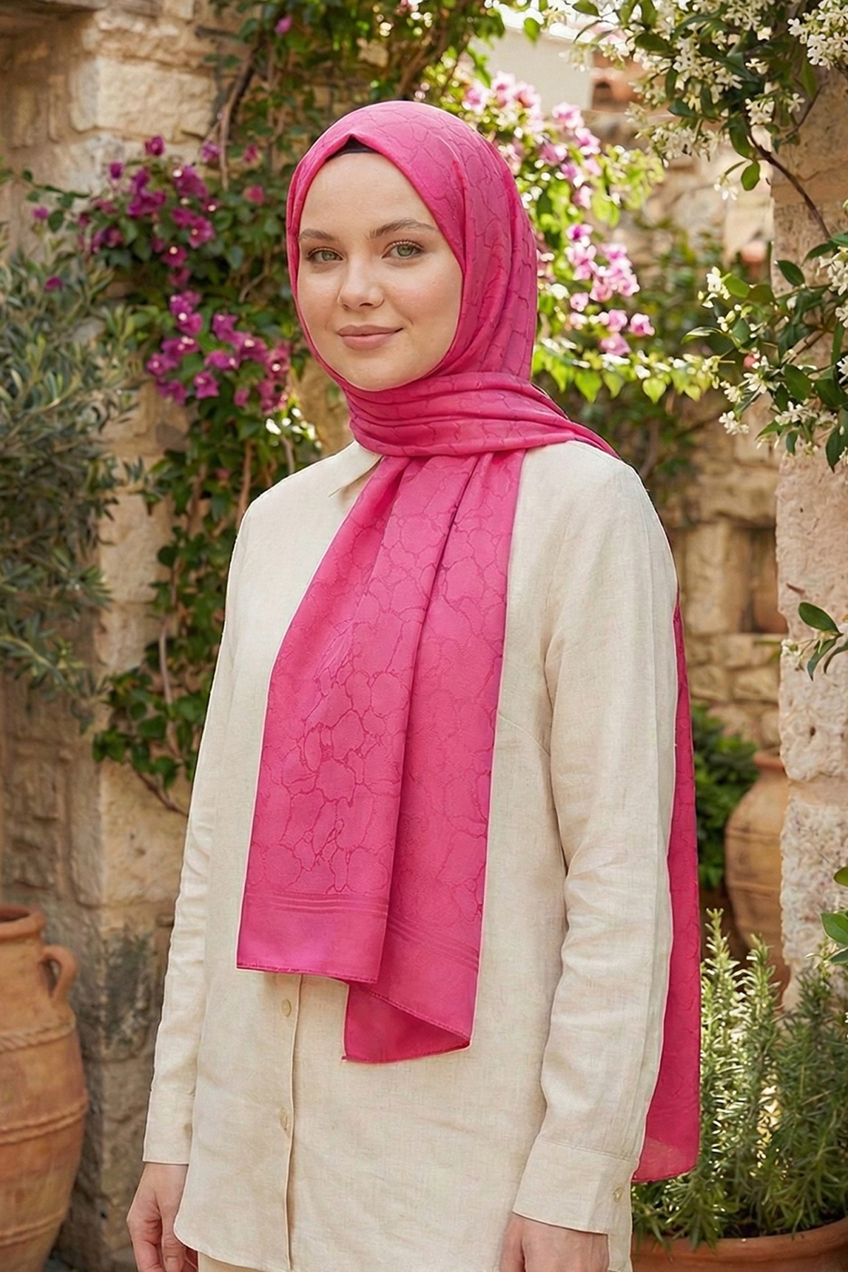 Armine Jakarlı Safir Şal - AT1SFR - 29 - Renk