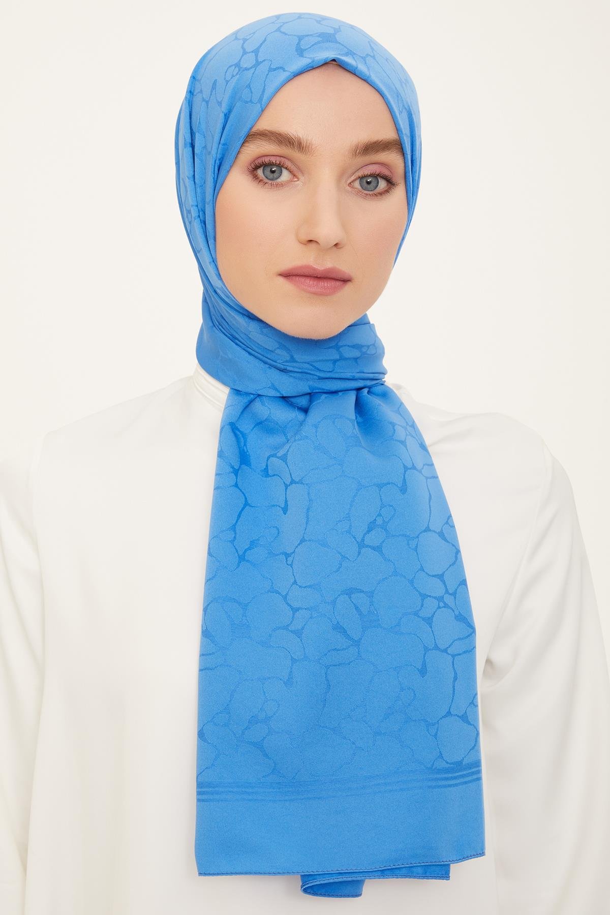 Armine Jakarlı Safir Şal - AT1SFR - 34 - Renk