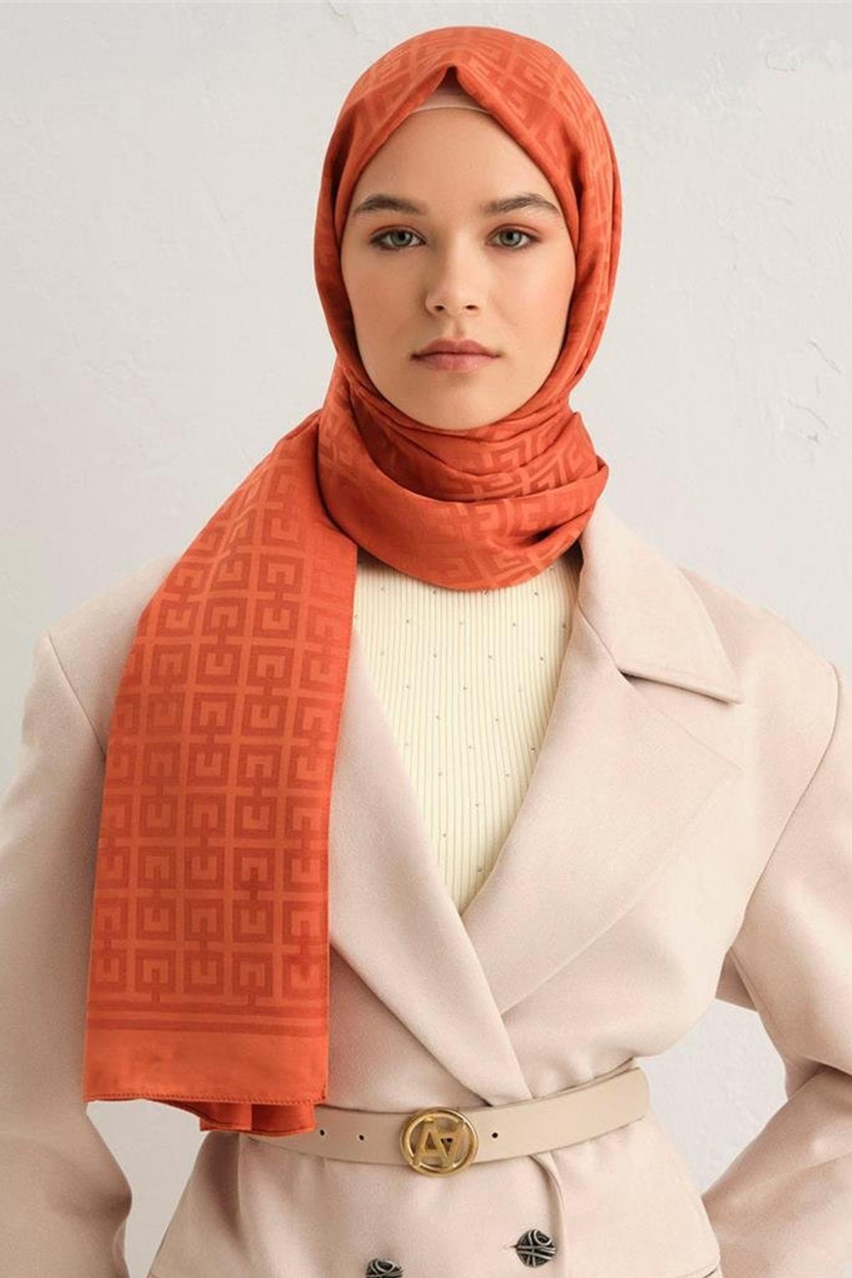 Armine Jakarlı Safir Şal - AT2SFR - 37 - Renk