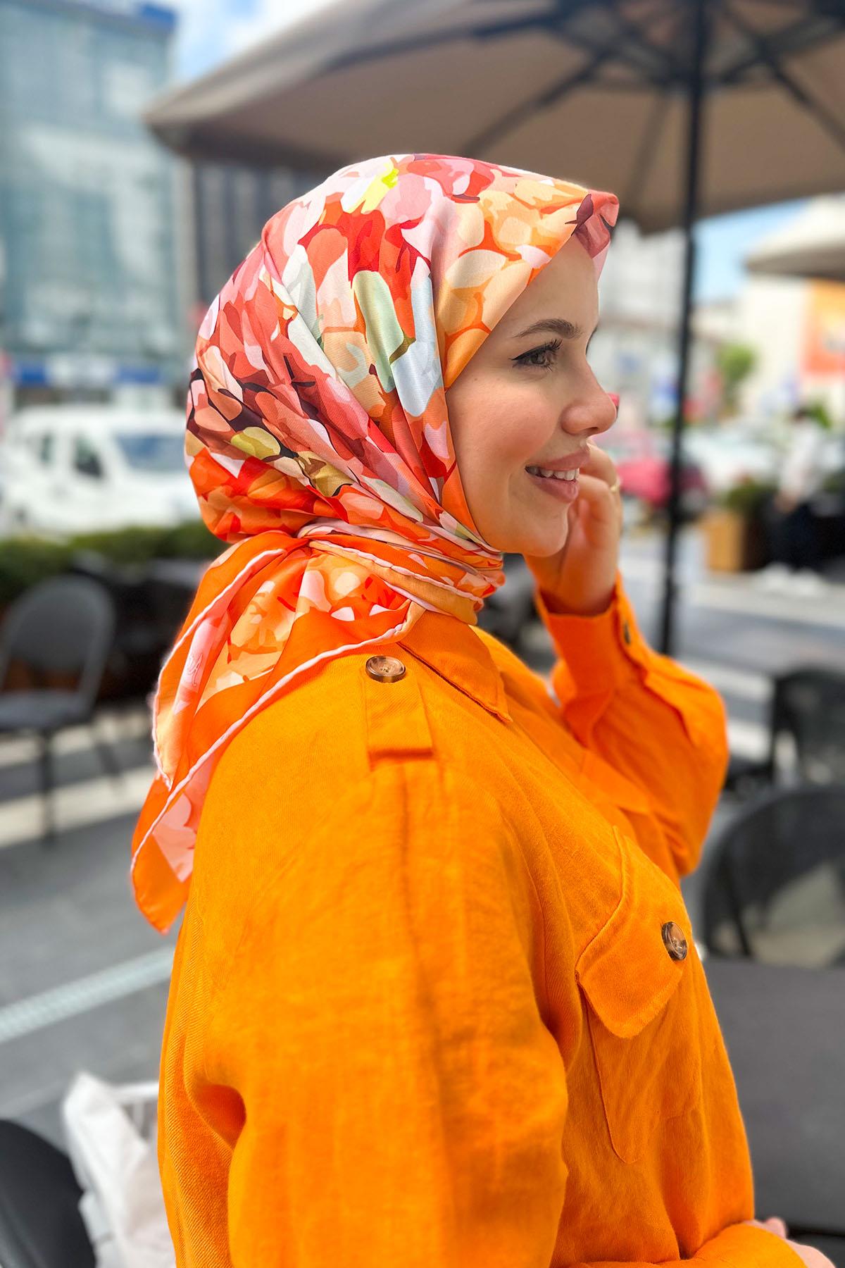 Armine Life Vual Eşarp - İnce Yazlık Kumaş - 10032L-09