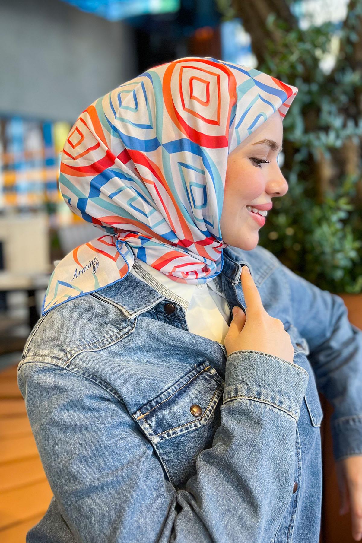 Armine Life Vual Eşarp - İnce Yazlık Kumaş - 10093L-07