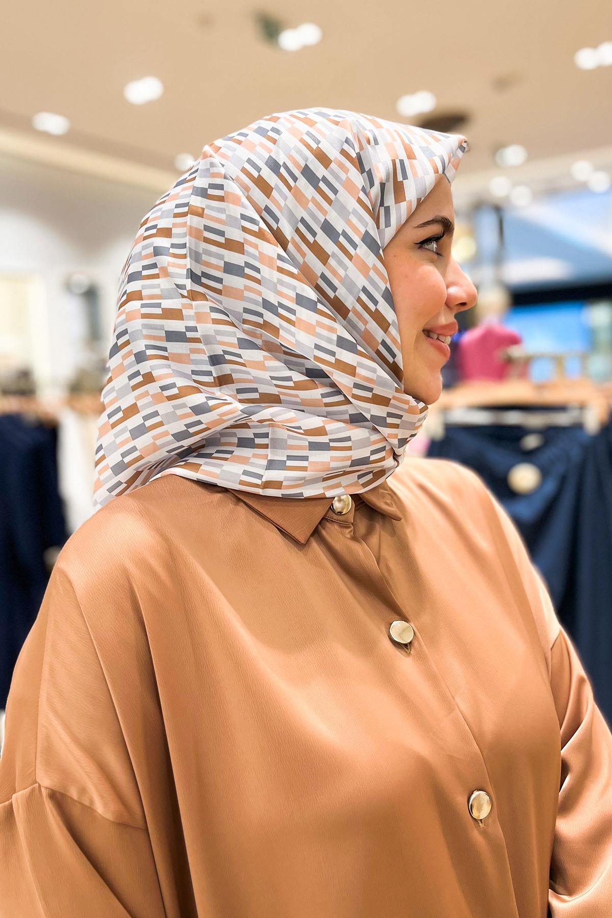 Armine Life Vual Eşarp - İnce Yazlık Kumaş - 10102L-16
