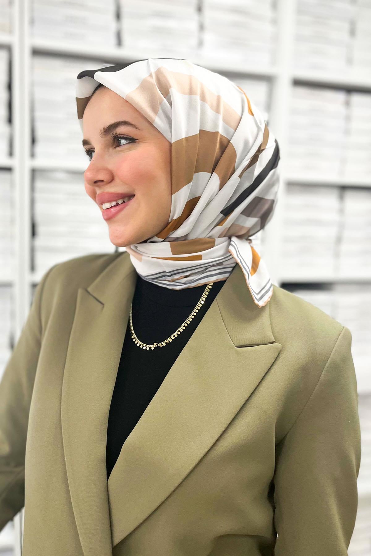 Armine Life Vual Eşarp - İnce Yazlık Kumaş - 10036L-15