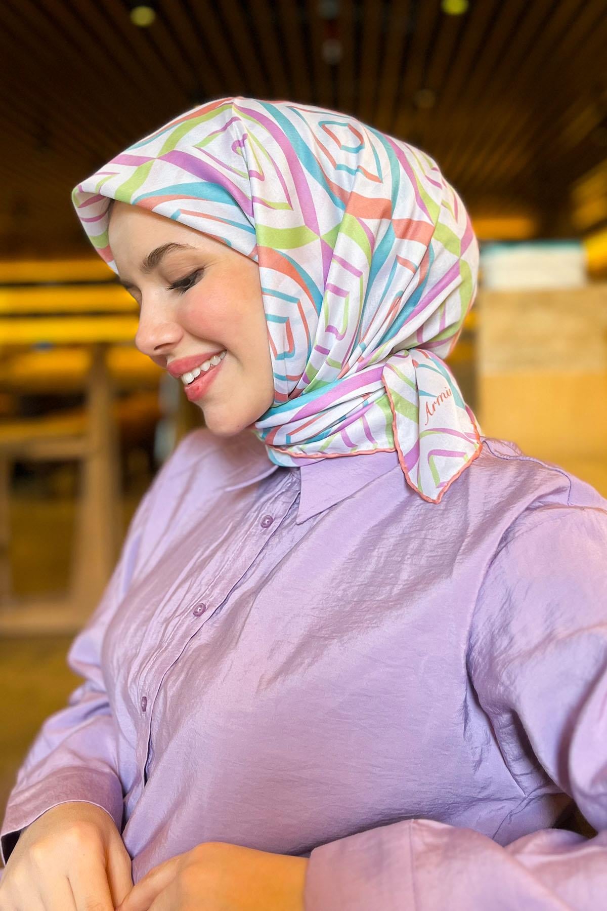 Armine Life Vual Eşarp - İnce Yazlık Kumaş - 10093L-24