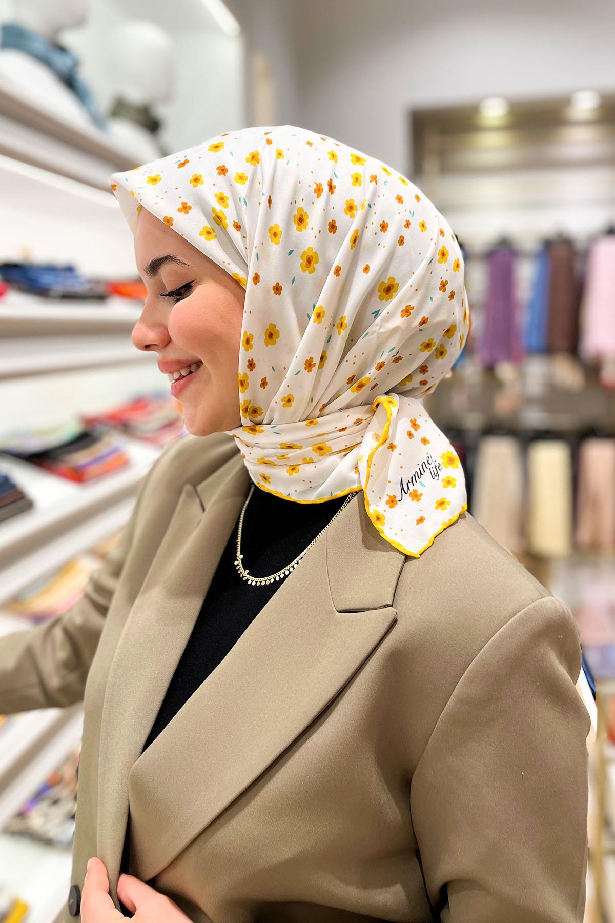 Armine Life Vual Eşarp - İnce Yazlık Kumaş - 10099L-07