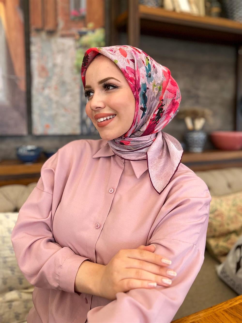 Armine Life Yazlık Eşarp - İnce Yazlık Kumaş - 6064L-02