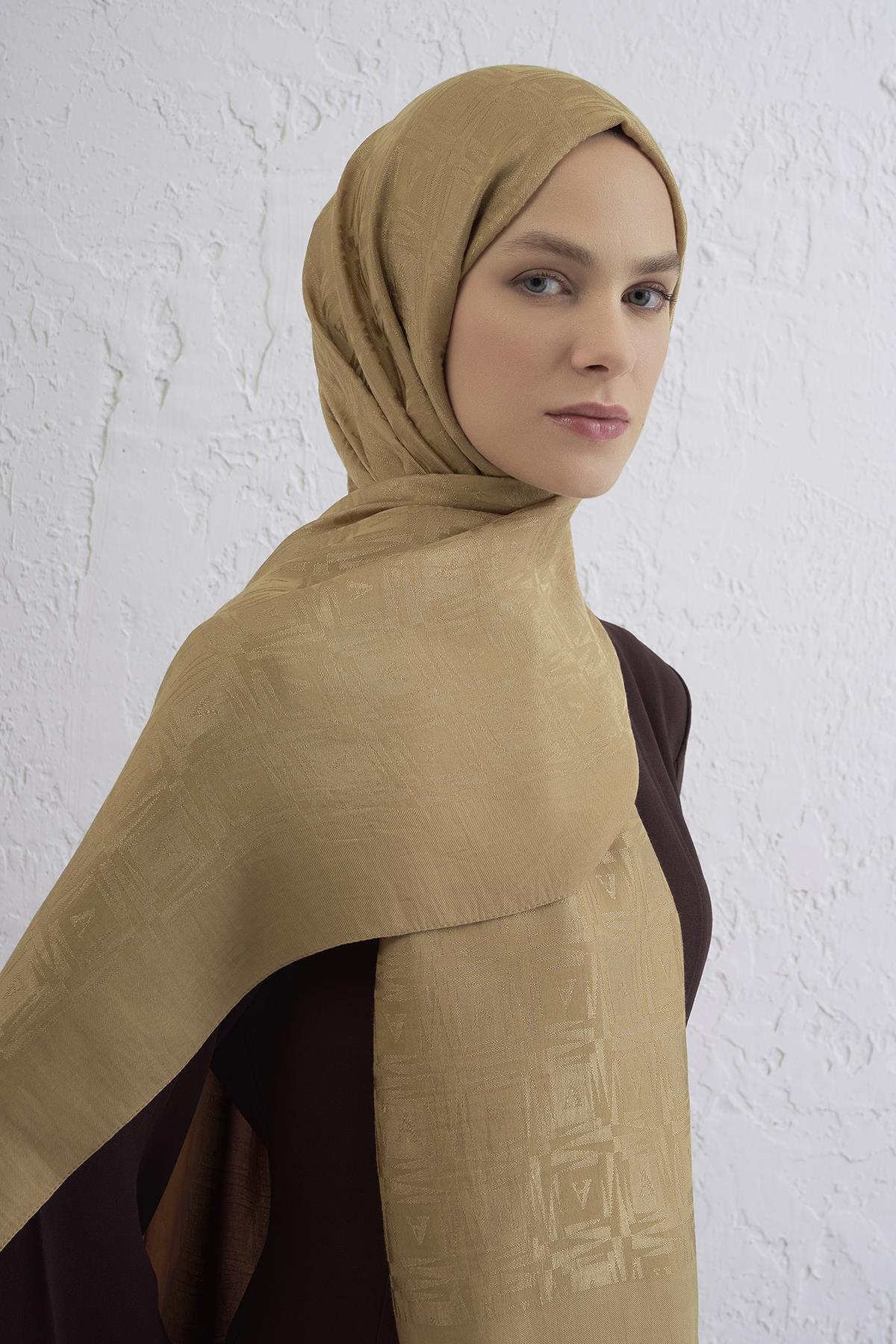 Armine Lyocell Şal - Logo Desen - ALY6-70 - 