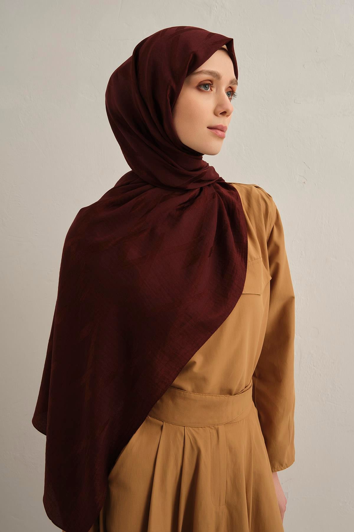 Armine Lyocell Şal - Zikzak Desen - ALY1-32 - 