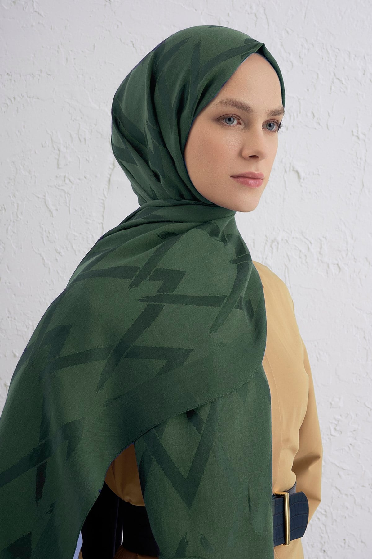 Armine Lyocell Şal - Zikzak Desen - ALY1-54