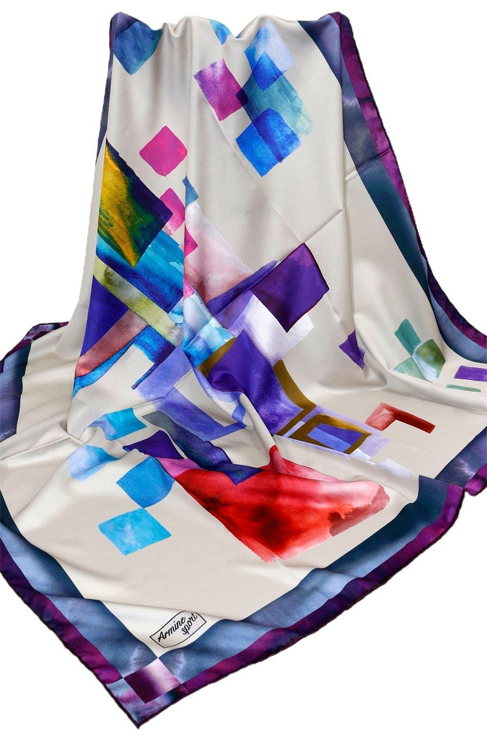 Armine Sport Hafif Defolu Polyester Eşarp - 7862P-33 - C277