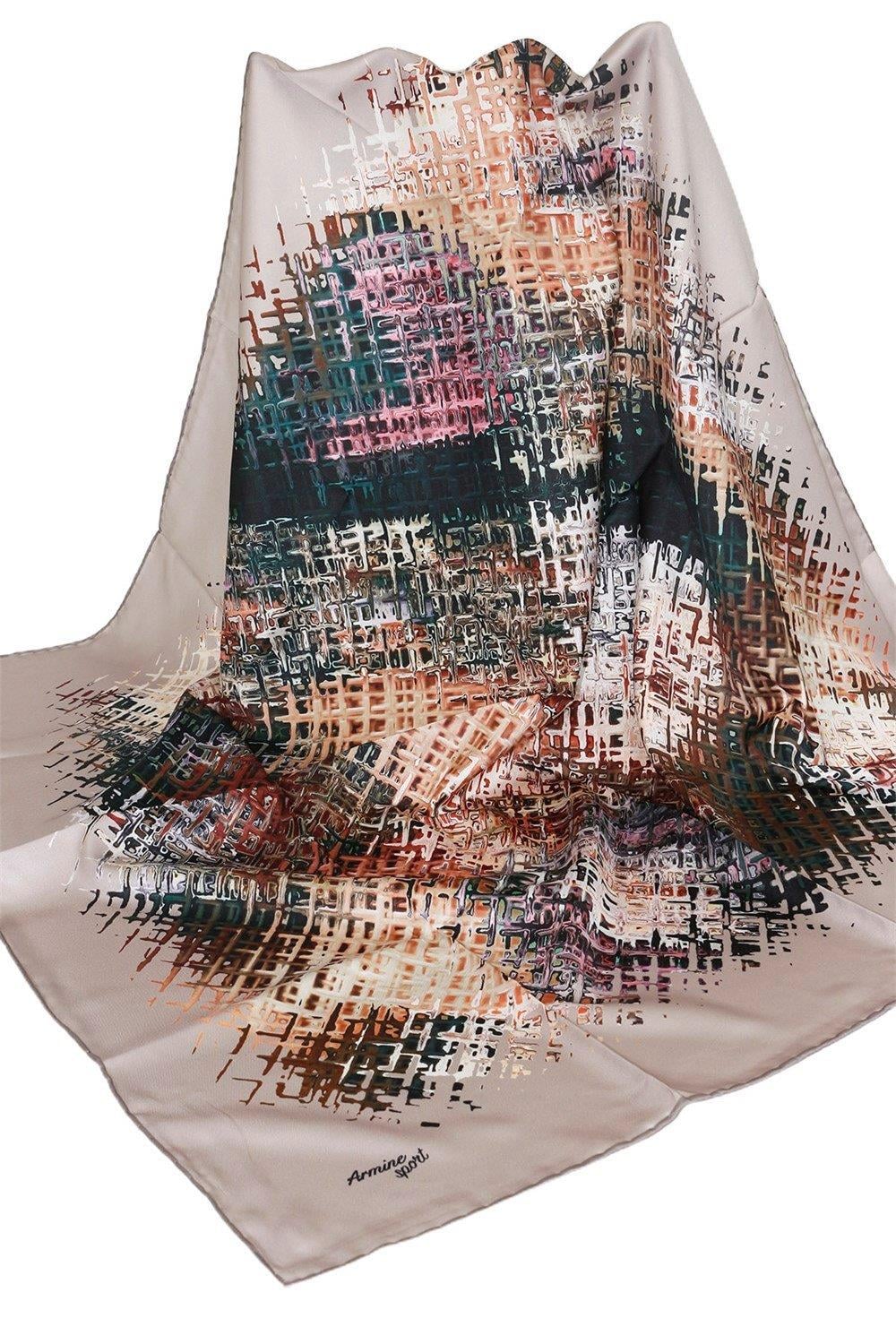 Armine Sport Hafif Defolu Polyester Eşarp - 2033P-05 - C260