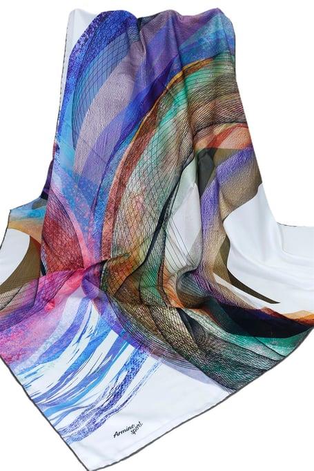 Armine  Sport Hafif Defolu Polyester Eşarp - 2029P-01 - C189