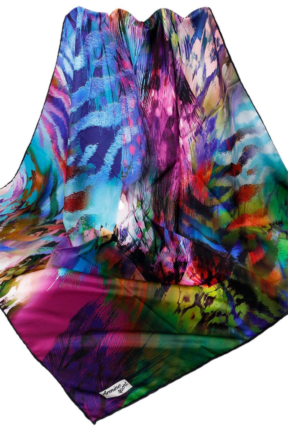 Armine Sport Hafif Defolu Polyester Eşarp - 7700P-01 - C275