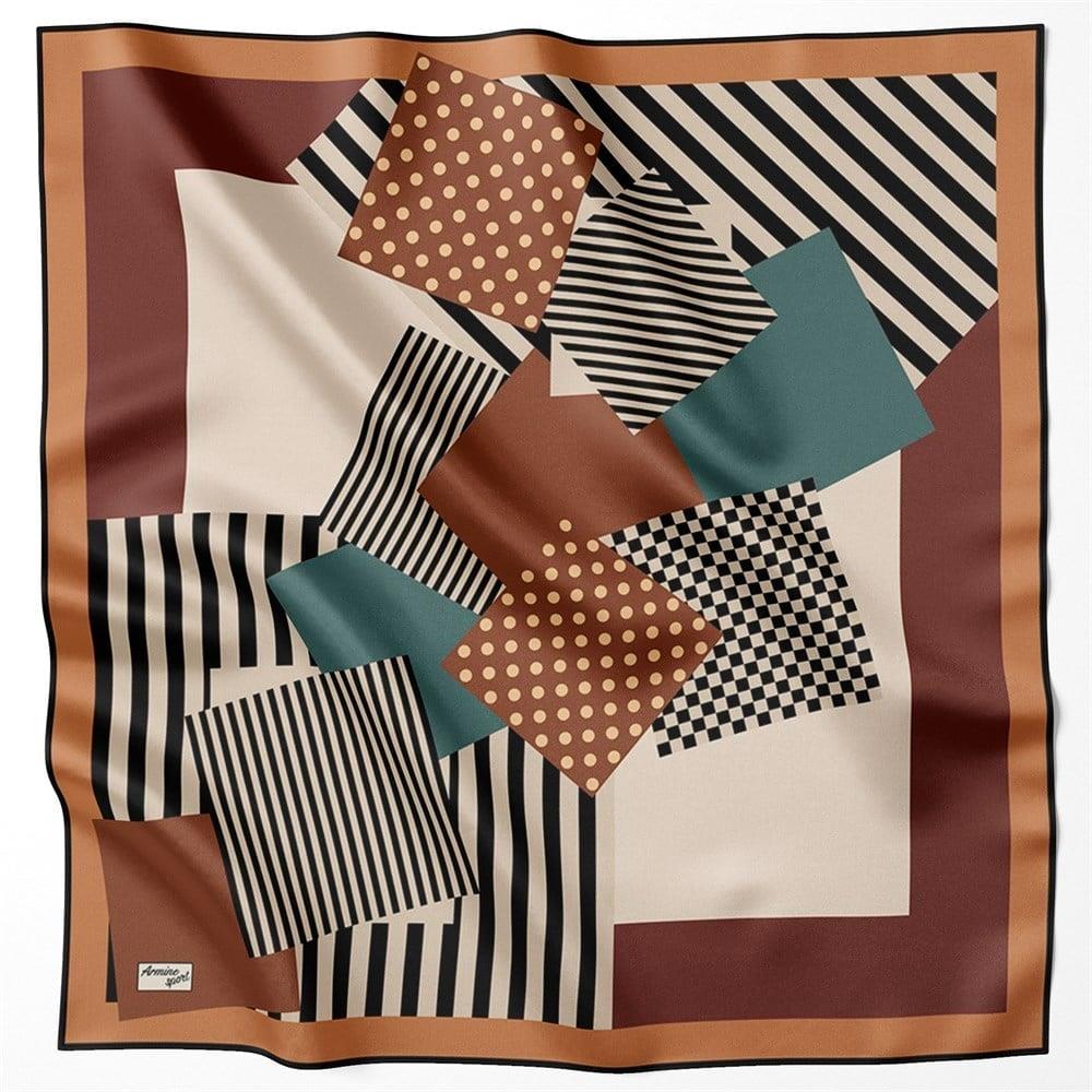 Armine Sport Hafif Defolu Polyester Eşarp - 2066P-05 - C289